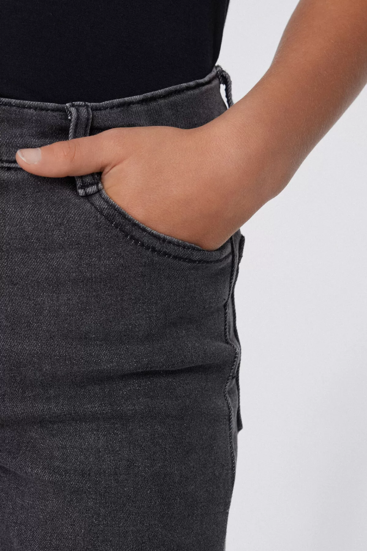 Tezenis - Pantalone in Denim Classico per Ragazzino, Taglio Lungo Comodo