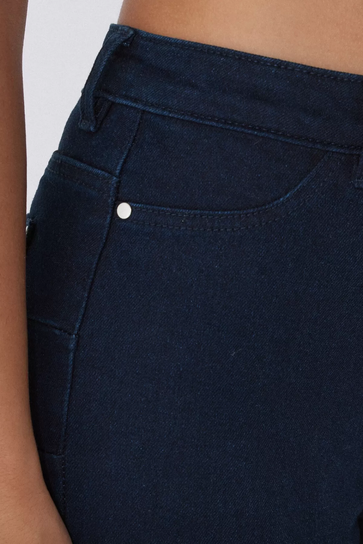 Tezenis Jeggings Inverno Donna con Effetto Modellante e Termoregolazione - Pantaloni Elasticizzati Alta Vestibilità