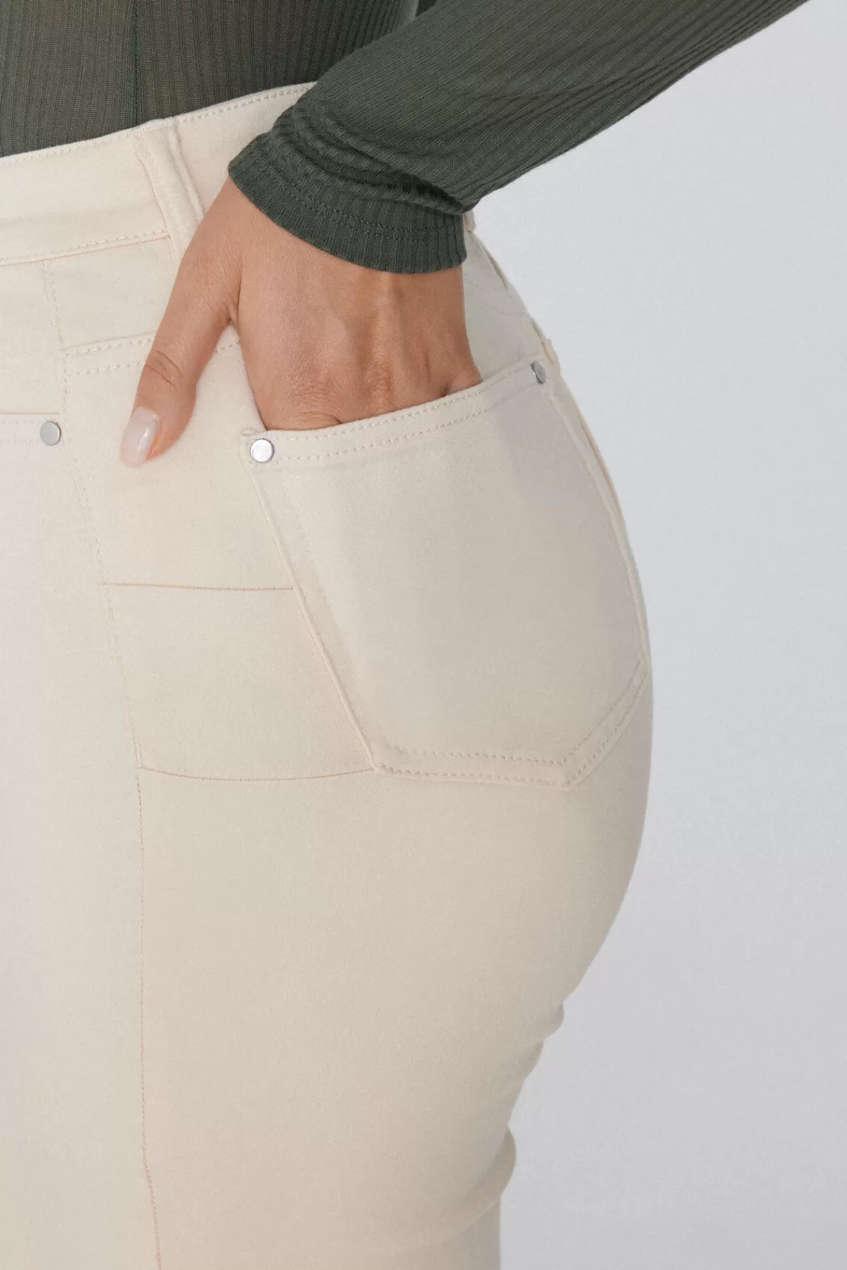 Tezenis Legging Jeans Donna Life Alta Modellante - Design Slim Super Comode

（：，