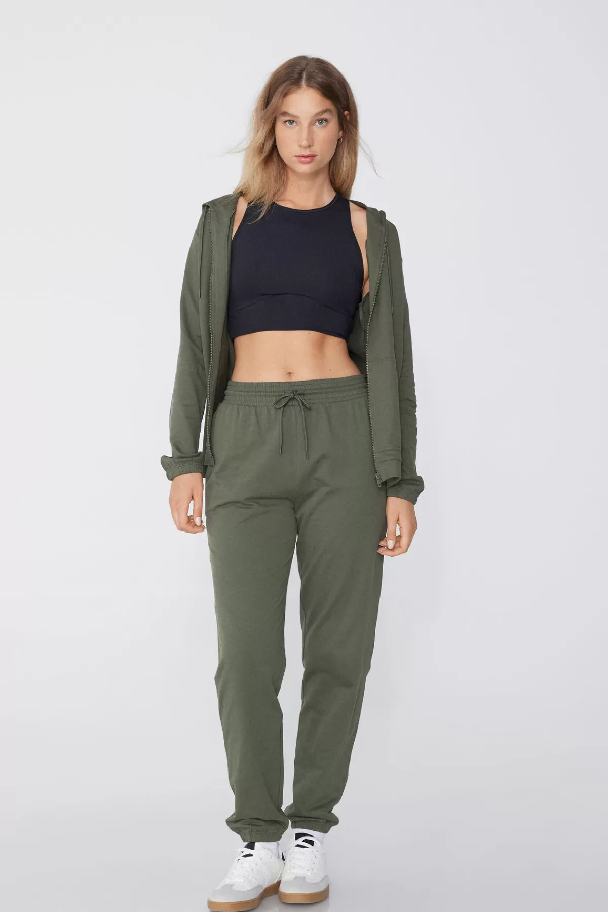 Jogger Donna Tezenis: Pantaloni Sportivi con Tasche a Rete e Fascia Vita Regolabile