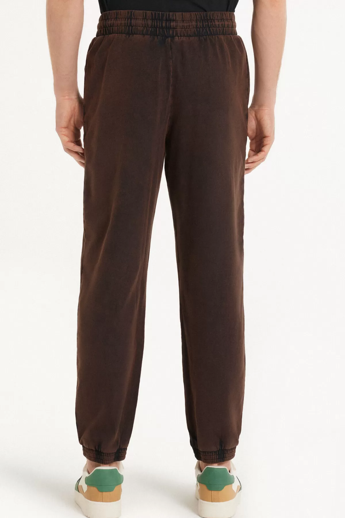 Felpa con Cappuccio Jogger Uomo Design Delavé - Tezenis