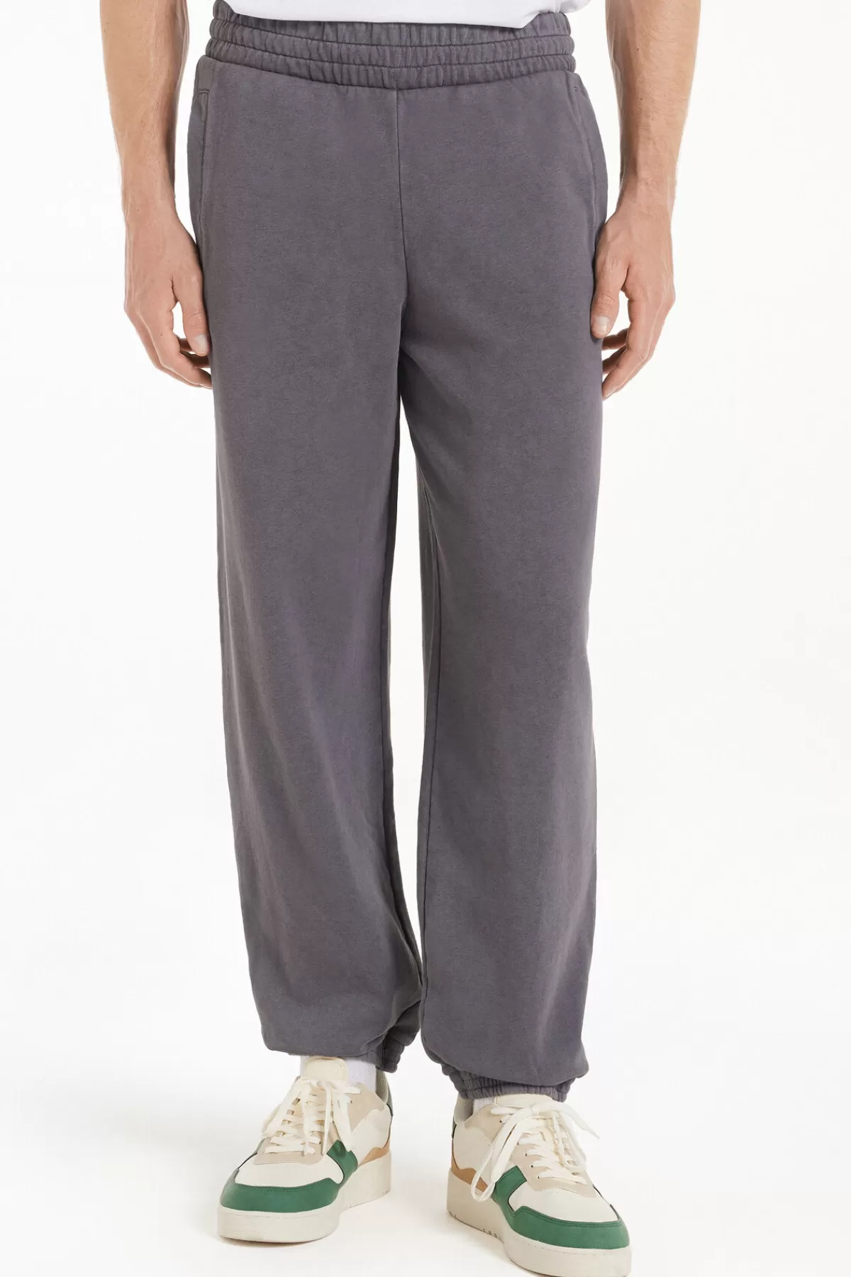 Felpa con Cappuccio Jogger Uomo Tezenis - Stile Delavé Casual e Confortevole
