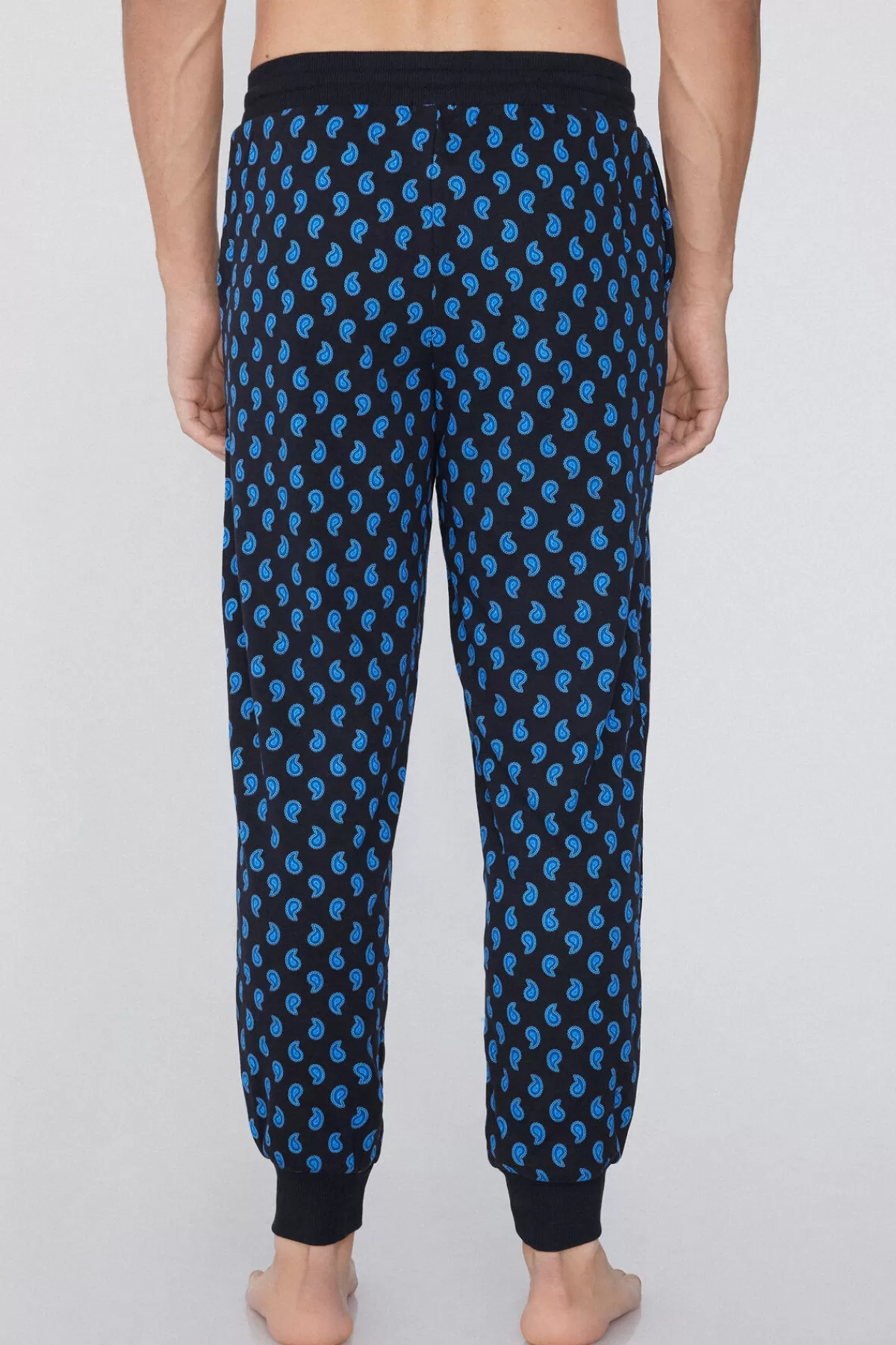 Uomo Pantaloni Jogger Comodi con Tasche Stampa Grafica - Cotone Rinforzato Tezenis Collection