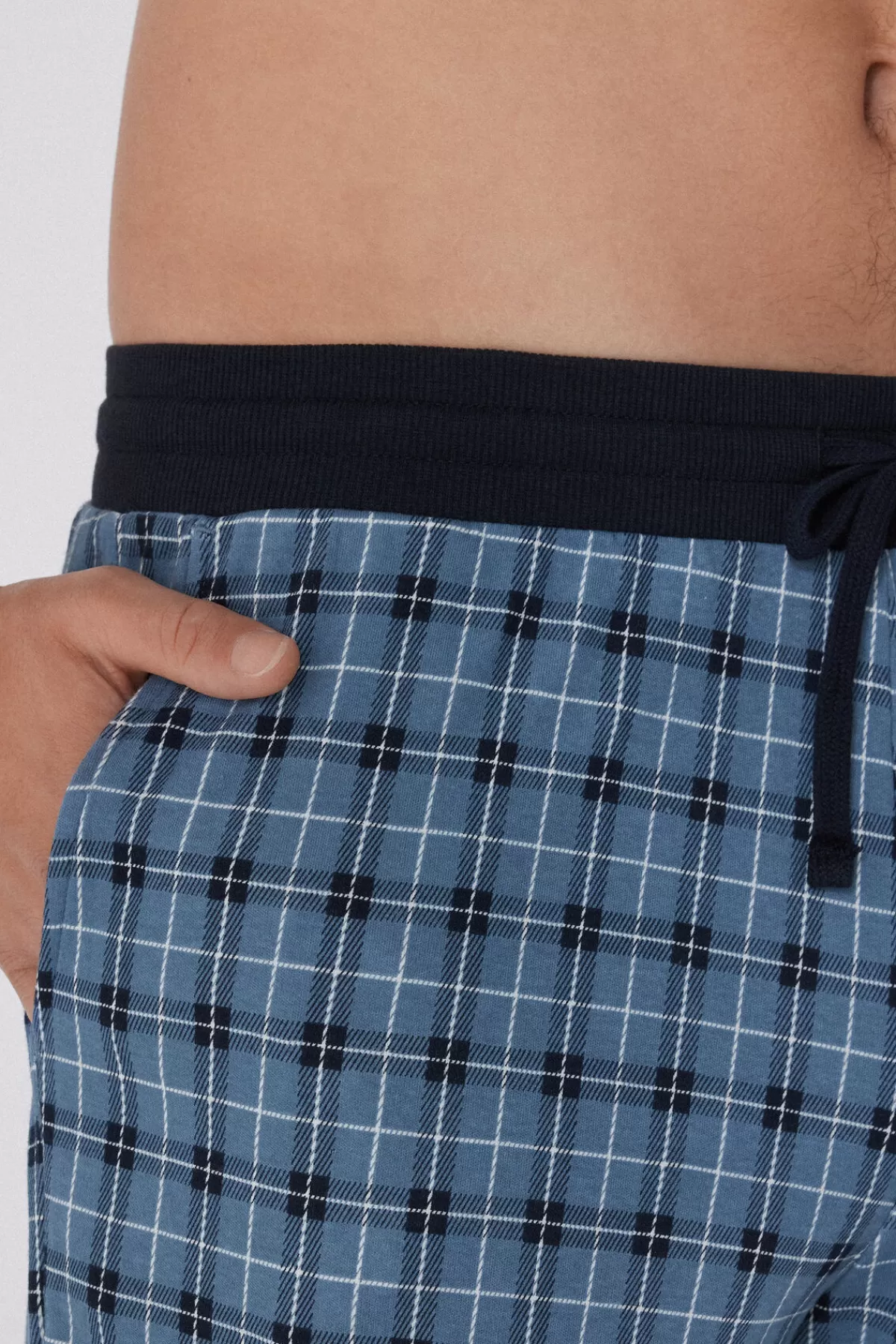 Tezenis Pantaloni Jogger Uomo in Morbido Cotone Rinforzato con Tasche Laterali Stampa Unica