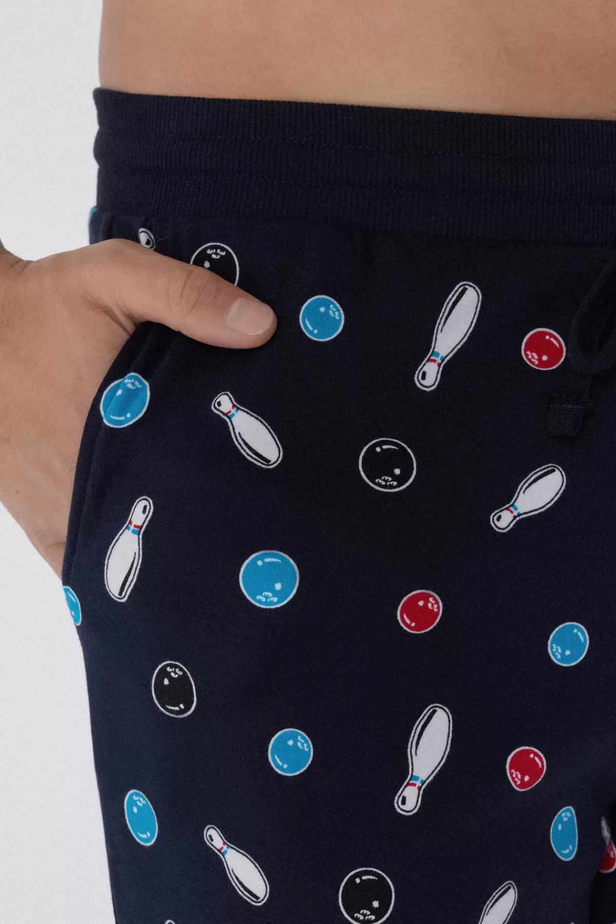 Jogger Uomo Tezenis in Morbido Cotone Rinforzato - Design Con Tasche Laterali e Motivi Decorativi, Comodi e Stilosi Per Tutto il Giorno