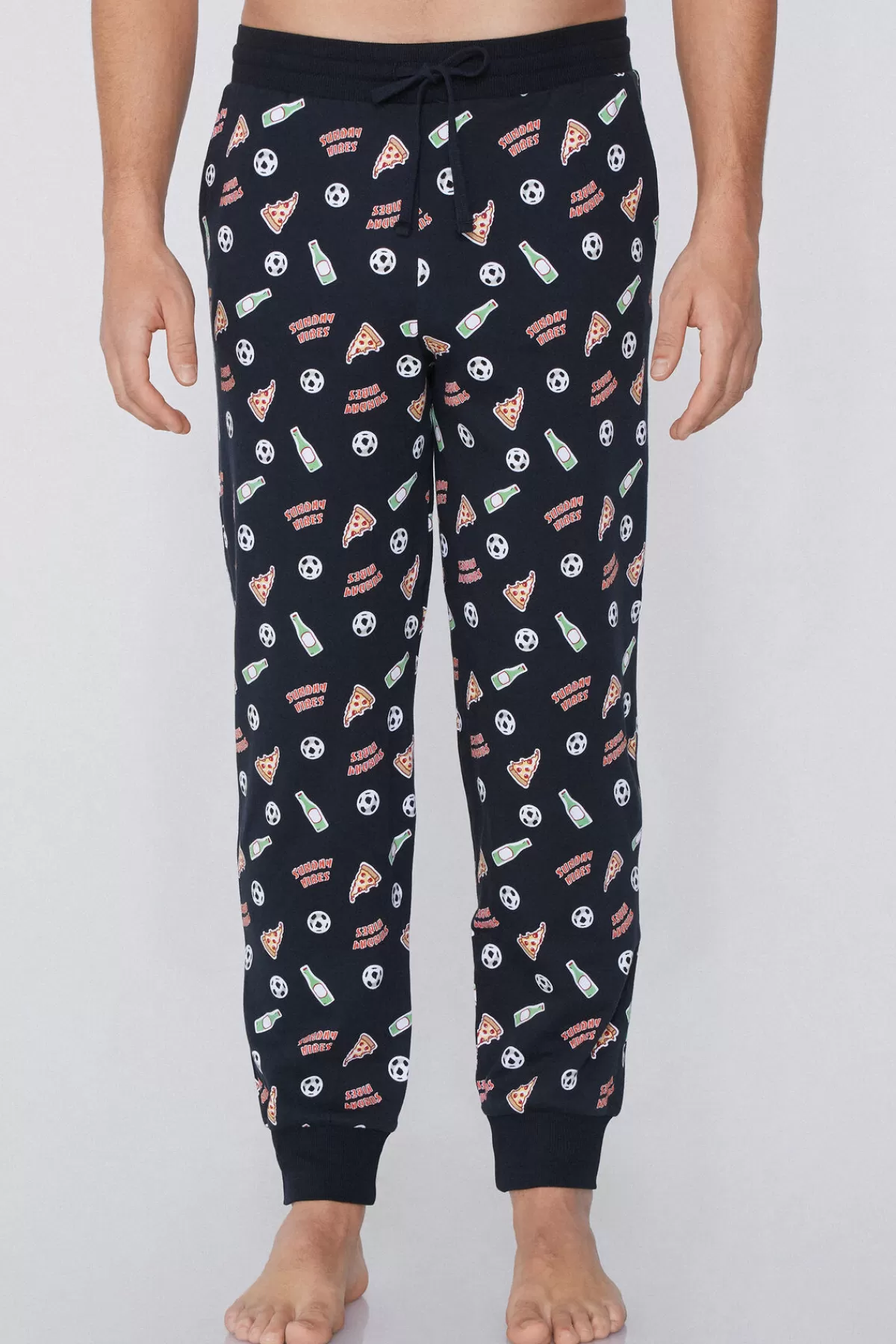 Uomo Pantaloni Jogger Tezenis in Morbido Cotone Rinforzato con Tasche Stampate - Comodi e Stilosi per Look Casual con Design Esclusivo