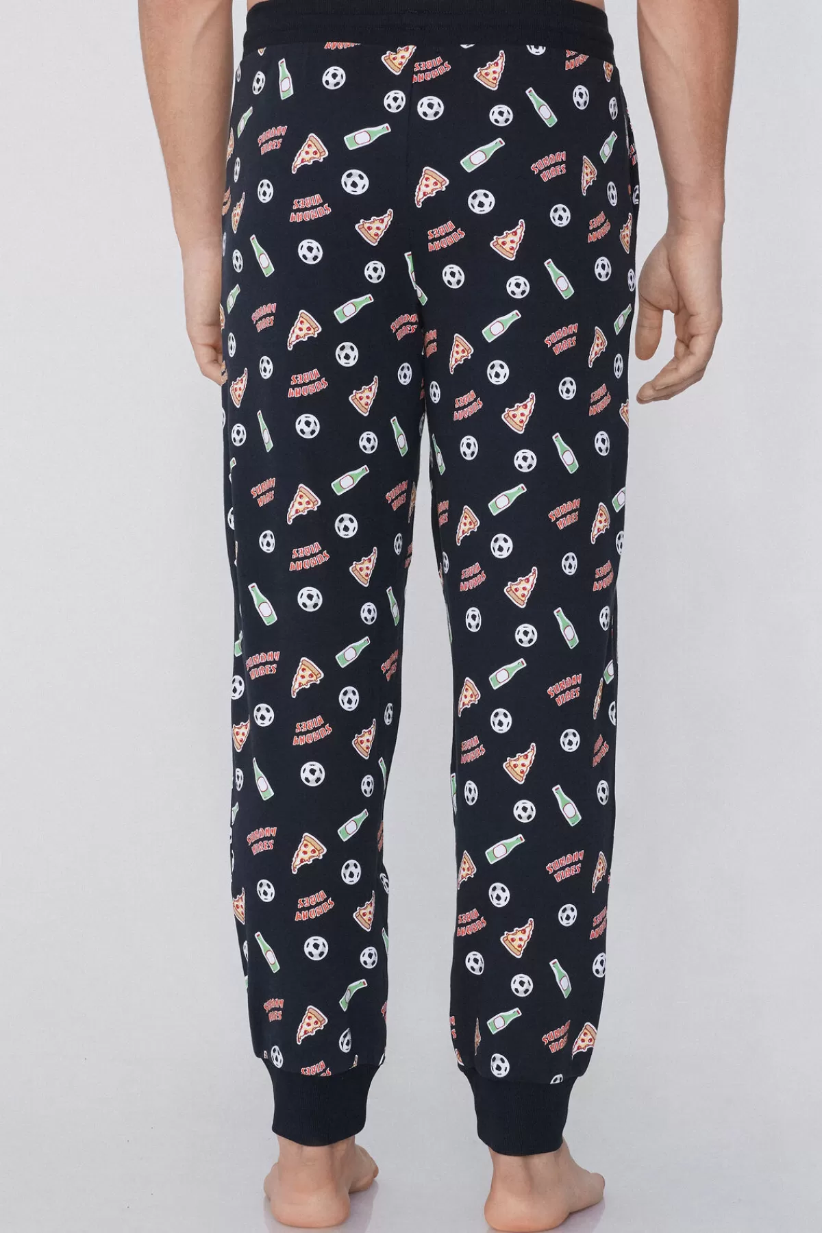 Uomo Pantaloni Jogger Tezenis in Morbido Cotone Rinforzato con Tasche Stampate - Comodi e Stilosi per Look Casual con Design Esclusivo