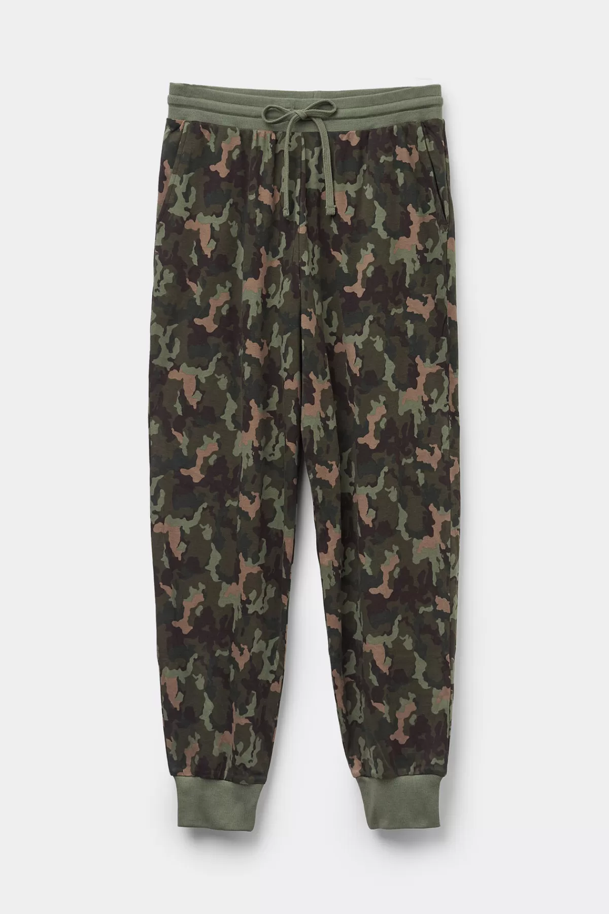 Tezenis Pantaloni Jogger Da Uomo in Cotone Rigenerato con Tasche Stampa Grafica - Stile Casual e Comodo