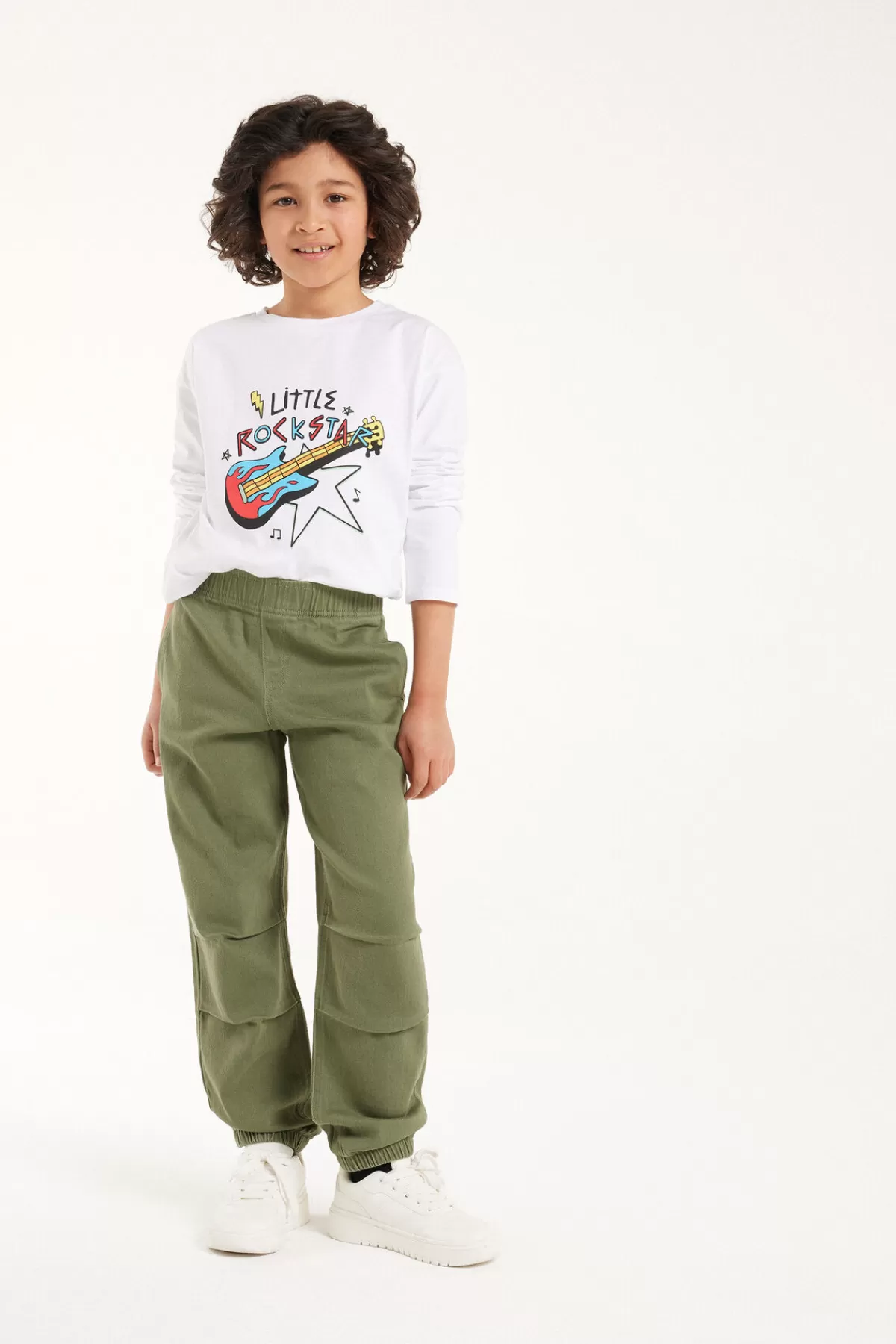 Tezenis Pantaloni Jogger Denim Comodi per Neonati - Tessuto Morbido Primi Passi

，