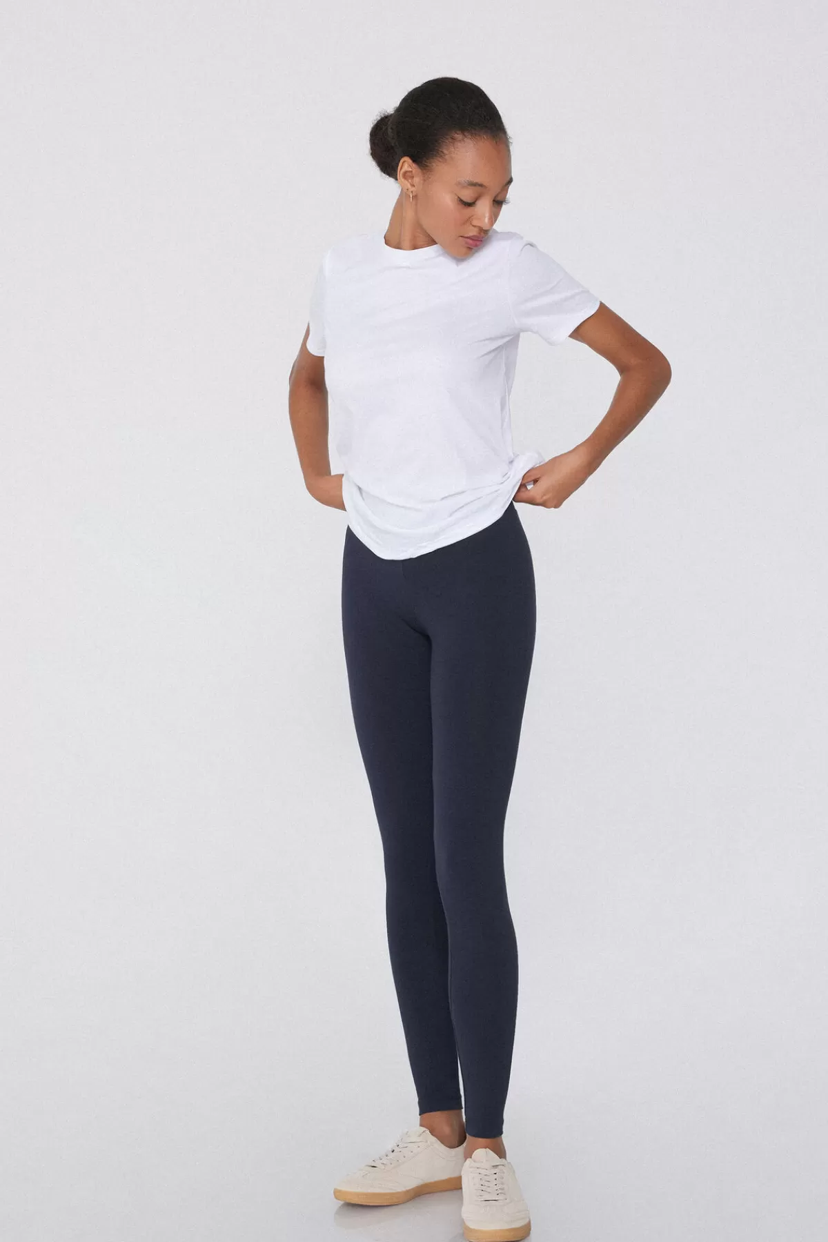 Leggings Donna Tezenis - Comode Essential in Puro Cotone, Perfette per Sport e Tutto il Giorno!