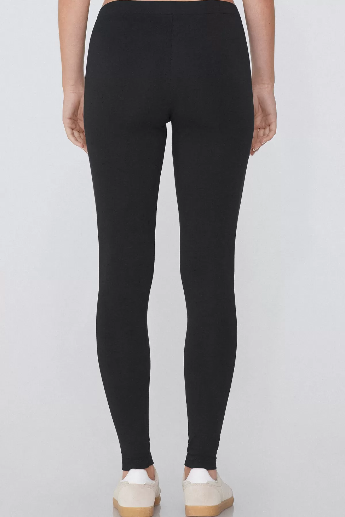 Leggings Donna Morbido Cotone - Modello Base Tezenis per Comfort Giornaliero