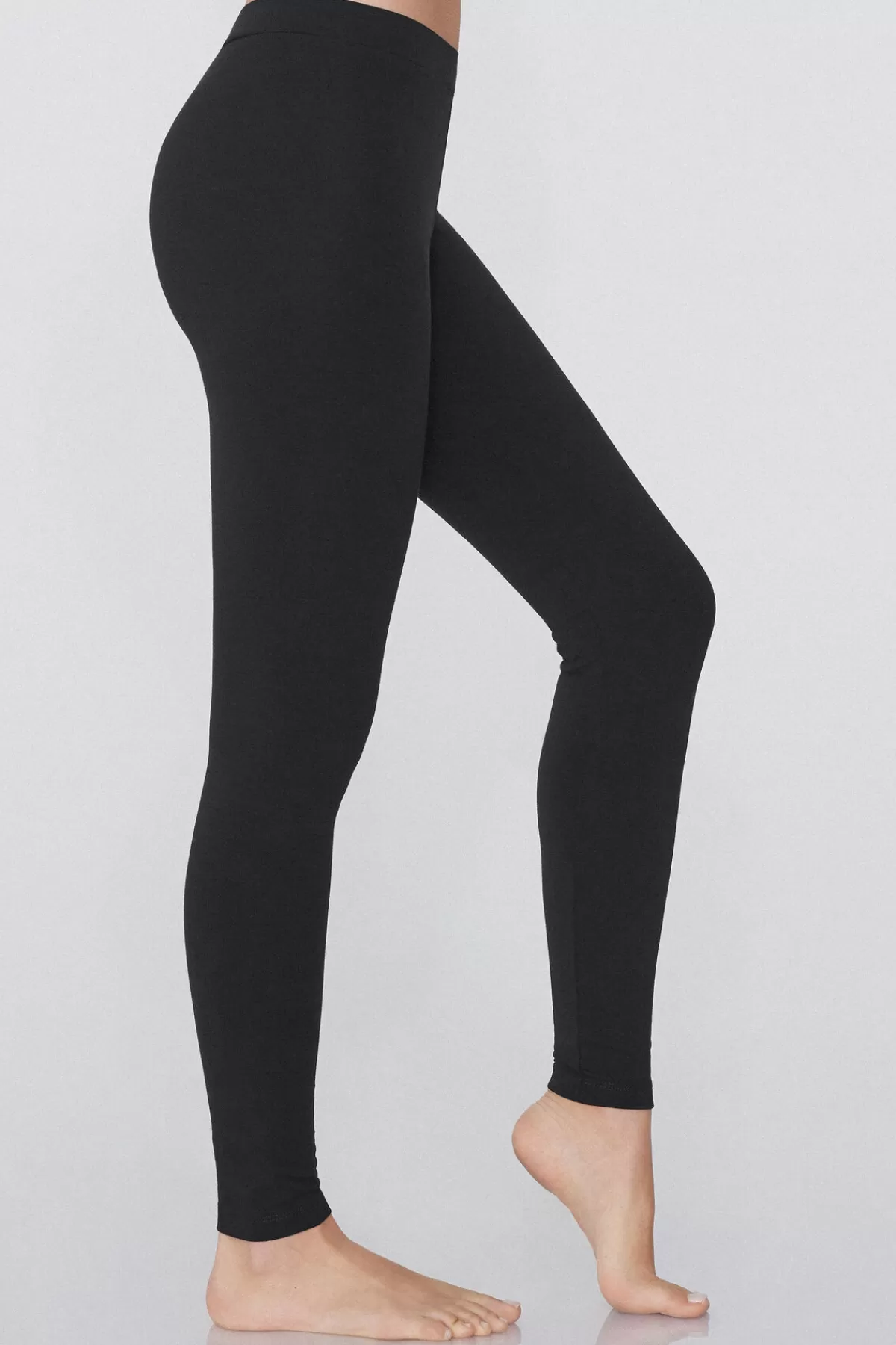 Leggings Donna Morbido Cotone - Modello Base Tezenis per Comfort Giornaliero