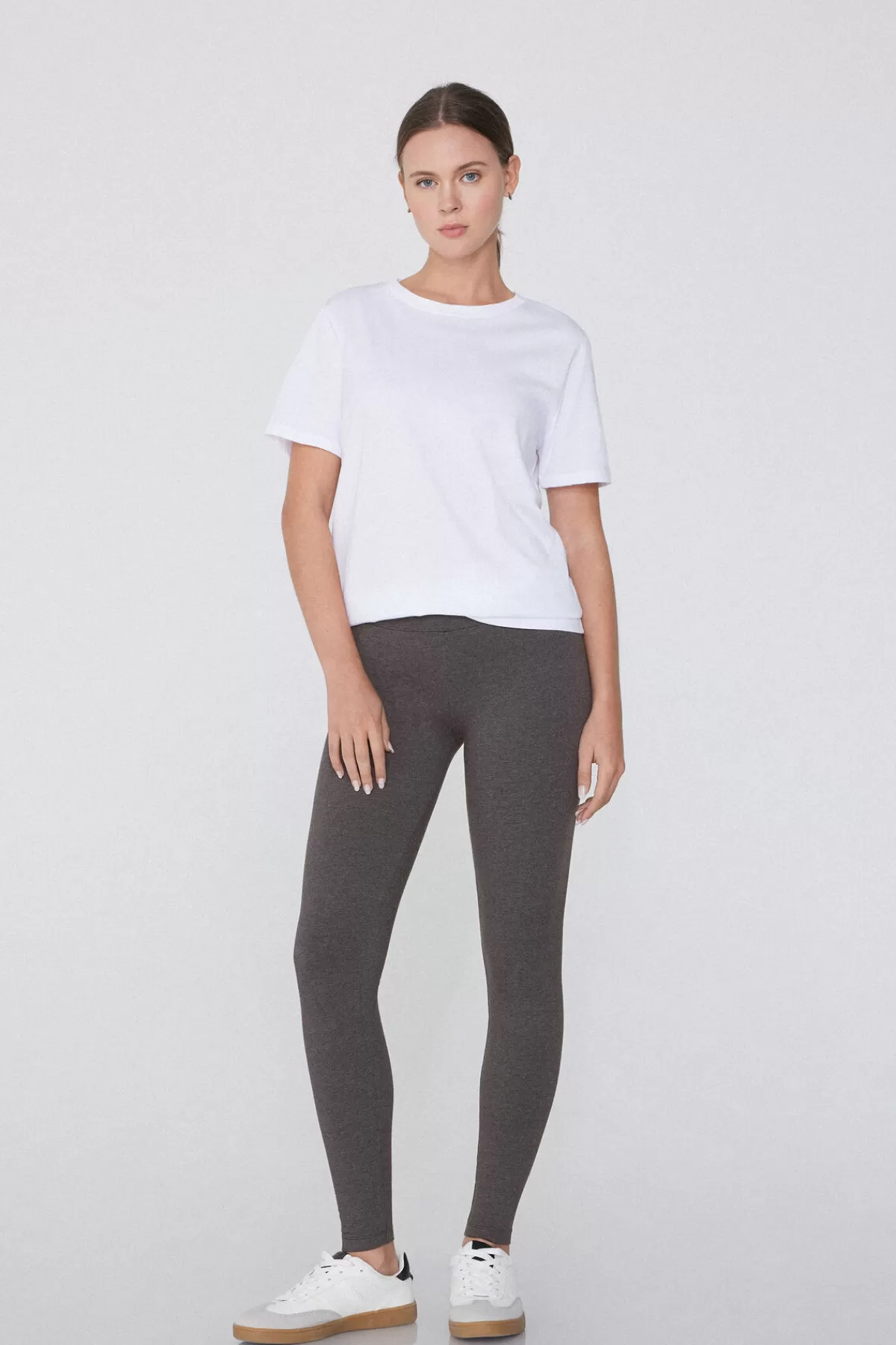 Tezenis Leggings Donna Comode in Puro Cotone - Modello Essential per Tutto il Giorno