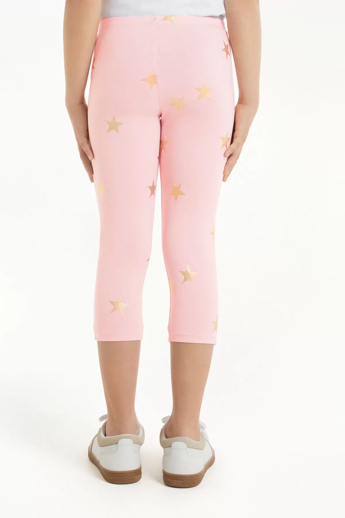 Tezenis Capri Leggings Modellanti in Cotone con Stampe Estive - Comode e Stilose