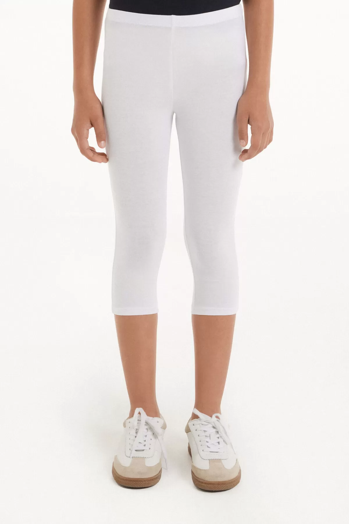 Tezenis - Capri in Morbido Cotone per Bambine, Colorazione Solida e Confezione Comfort