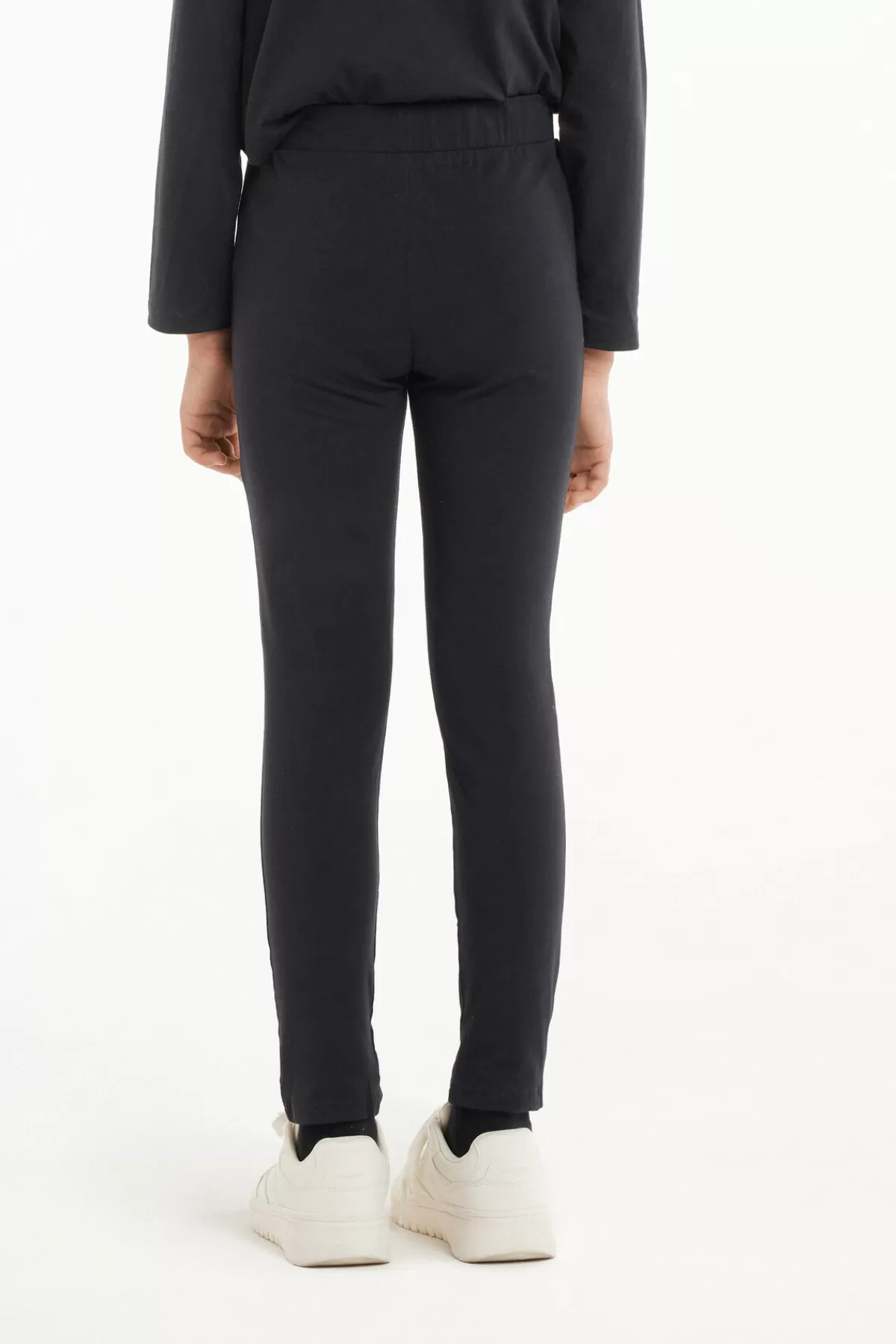 Leggings Tezenis in Cotone Morbido con Dettagli Strass Lucenti - Comodi e Glamour per Ogni Occasione