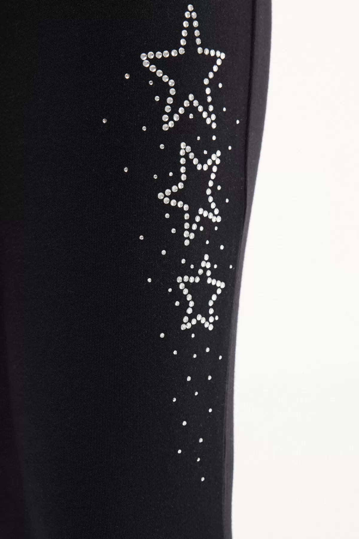 Leggings Tezenis in Cotone Morbido con Dettagli Strass Lucenti - Comodi e Glamour per Ogni Occasione