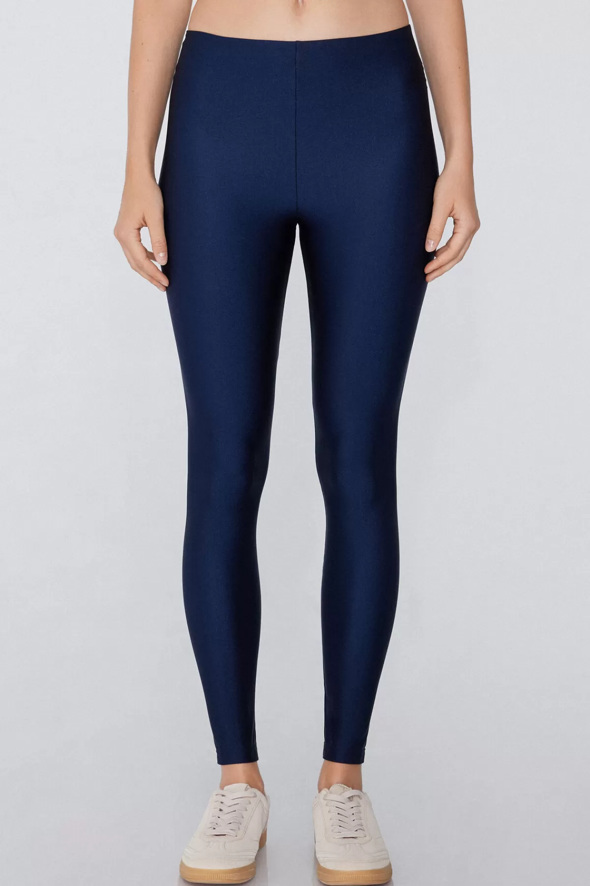 Tezenis Legging Donna Microfibra Lucida - Morbide e Brillanti per Comfort Ottimale