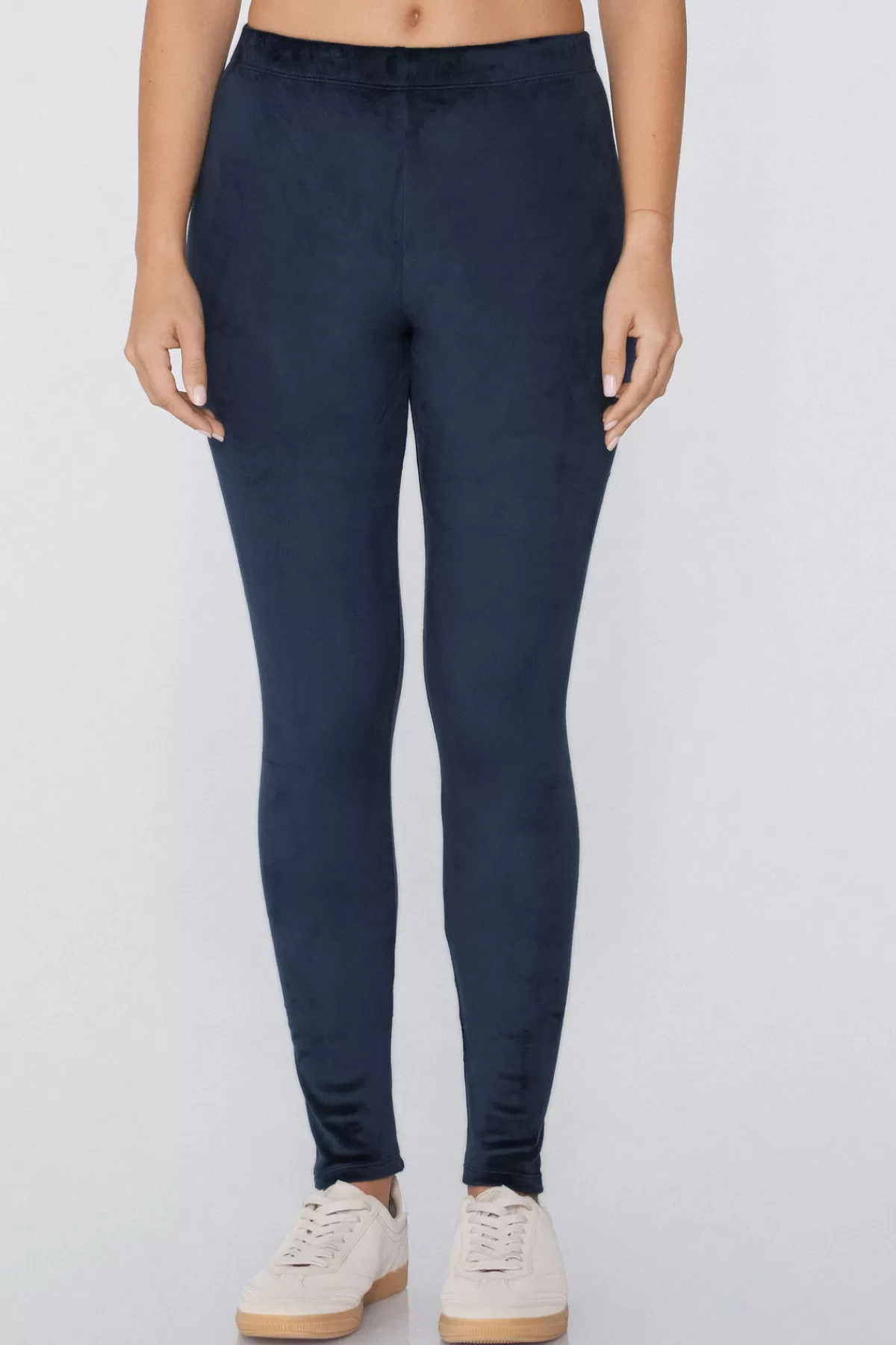 Tezenis Leggin Donna Con Rivestimento Morbido Vellutato - Pantaloni Elasticizzati Comodi per Autunno-Inverno 2024
