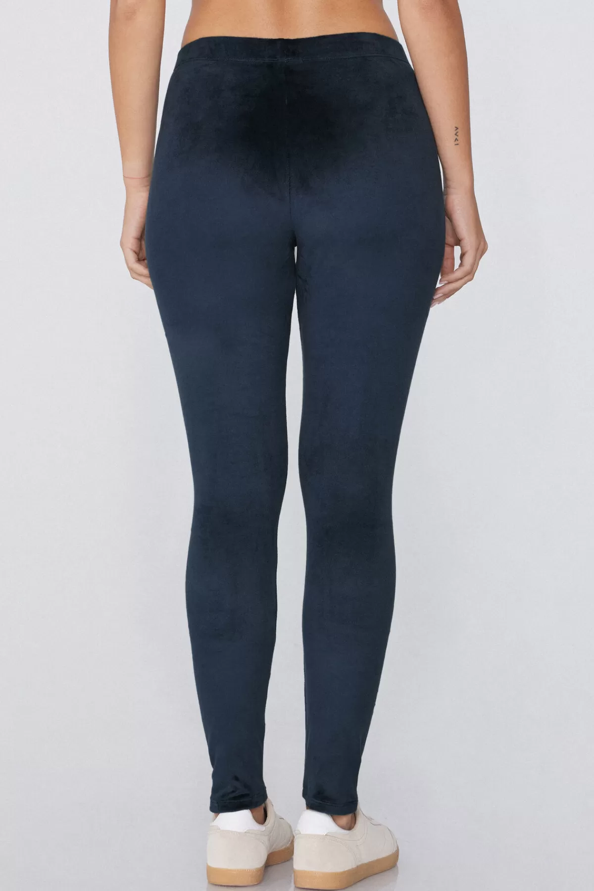 Tezenis Leggin Donna Con Rivestimento Morbido Vellutato - Pantaloni Elasticizzati Comodi per Autunno-Inverno 2024