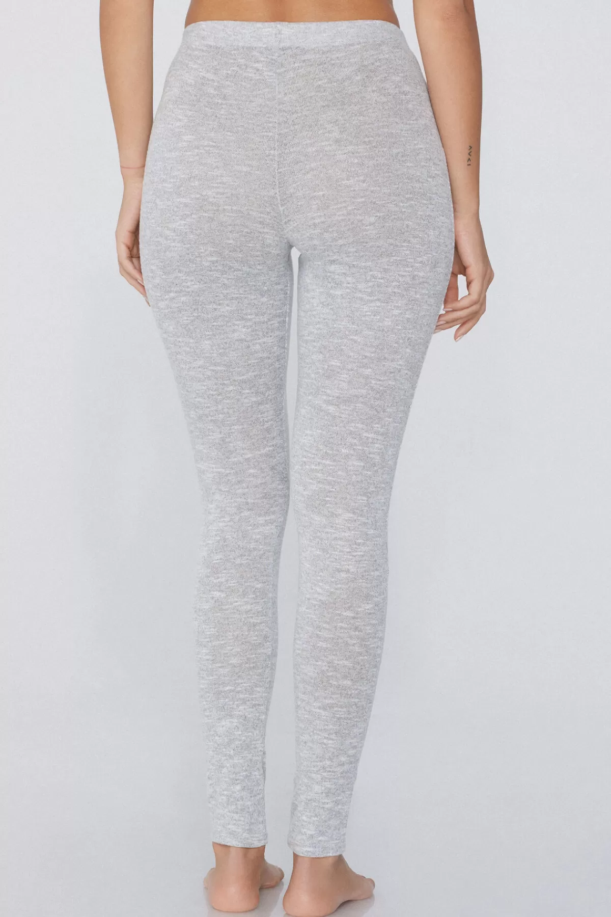 Tezenis Legging Donna in Tessuto Morbido - Abiti da Casa Comodi per Relax e Tempo Libero