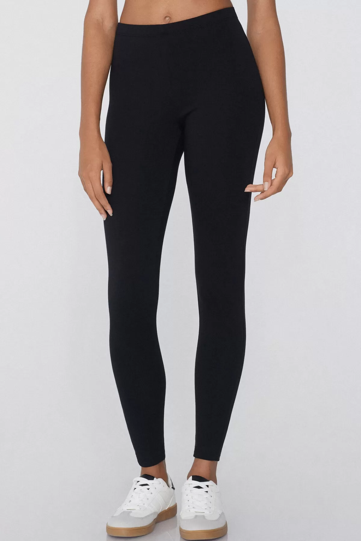 Tezenis Leggings Termici Donna in Puro Cotone - Morbidi e Confortevoli per l'Inverno