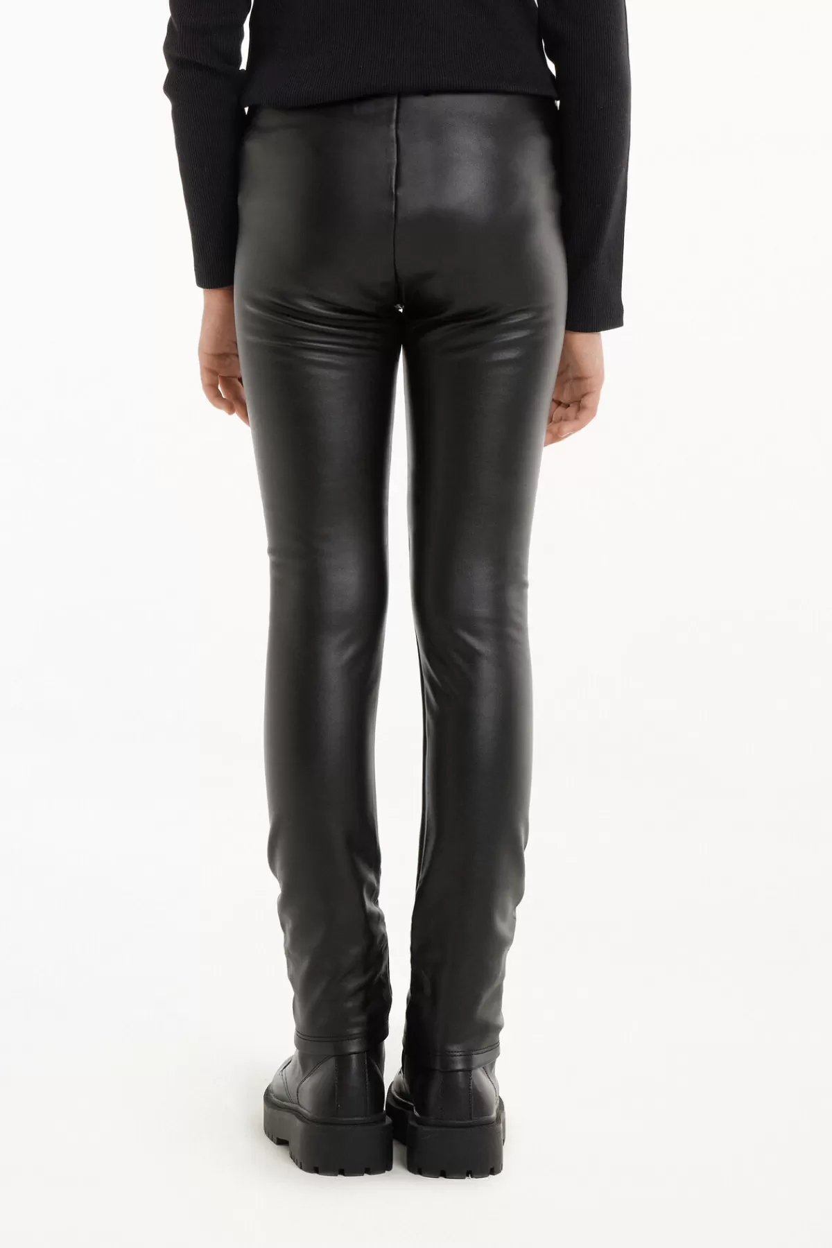 Tezenis Leggings Invernali Effetto Pelle Morbida - Caldo Naturale e Stile Femminile