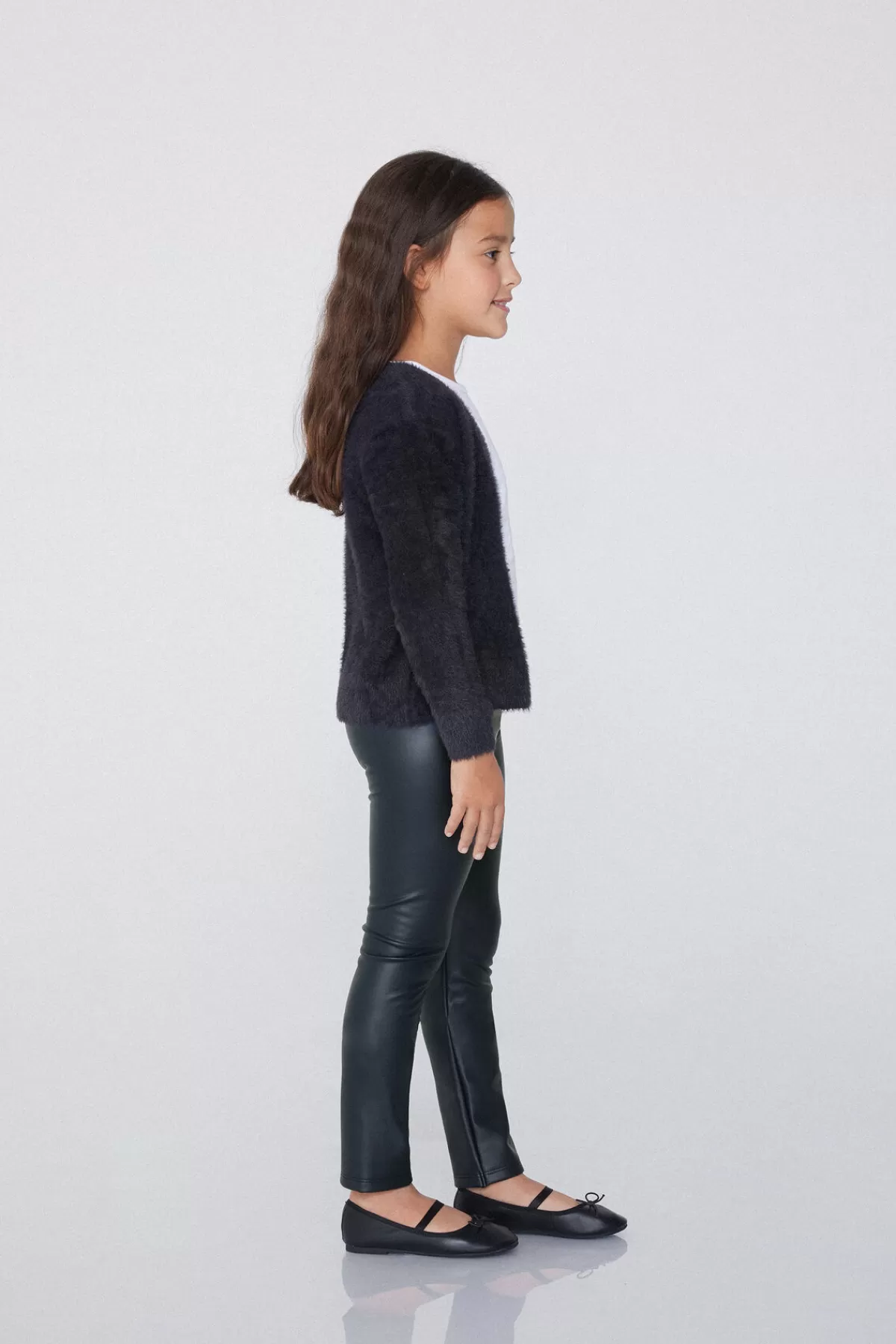 Tezenis Leggings Da Donna Riscaldati in Morbida Trama - Conforto Naturale con Finitura Pelle Soft