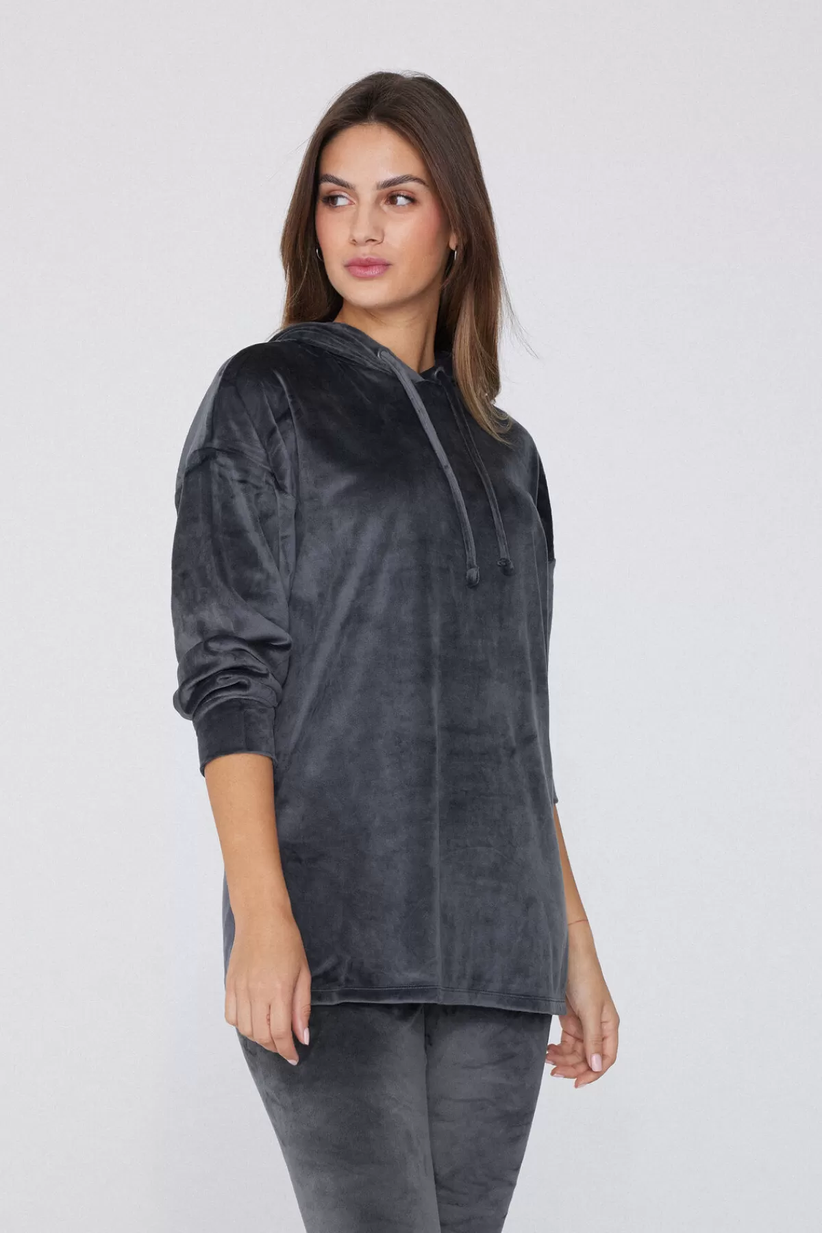 Felpa con Cappuccio Tezenis Donna - Morbido Vellutato, Interno in Pile e Design Casual Elegante per Inverno 2024