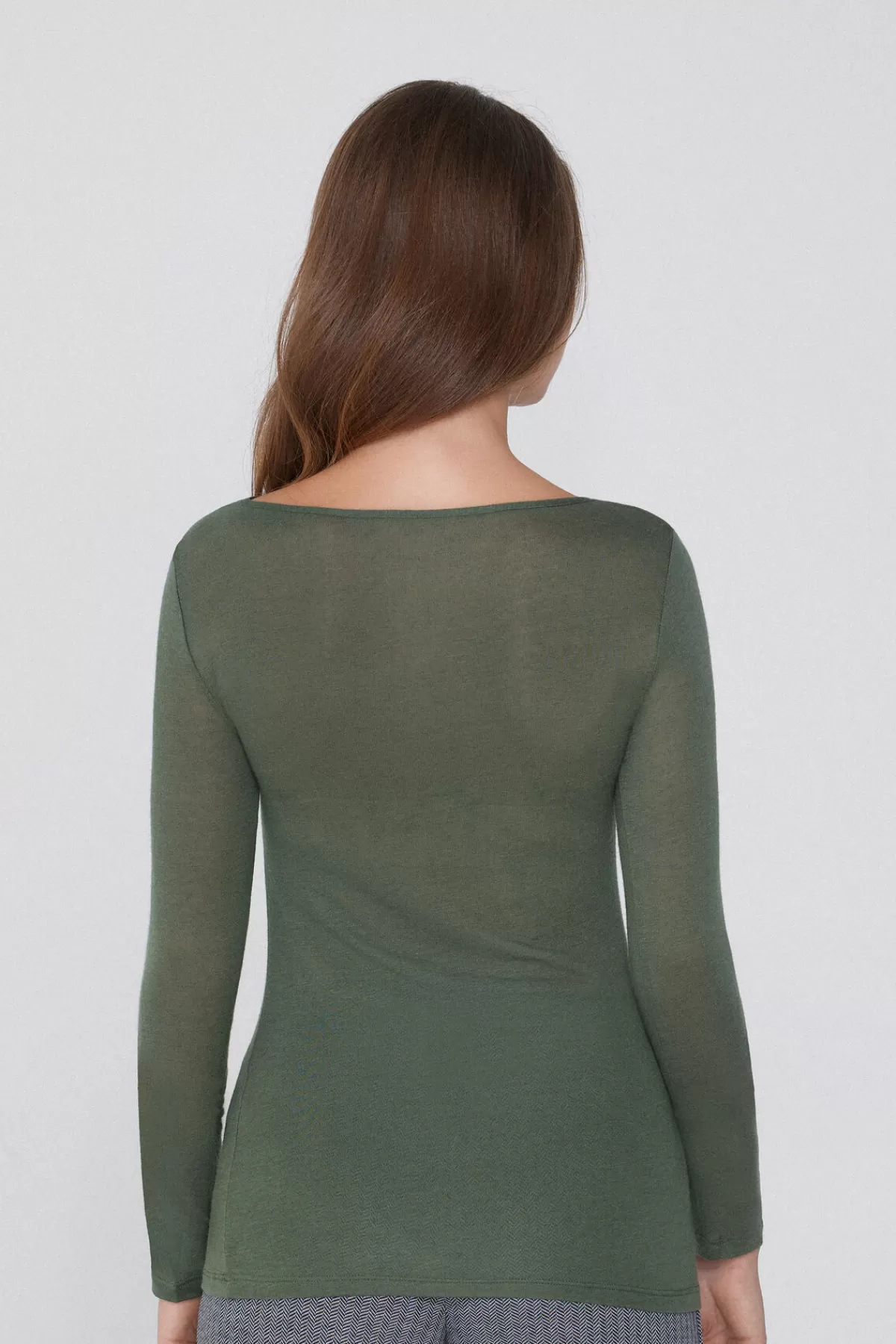 Tezenis - Maglia Donna con Scollo Barchetta in Viscosa Morbida e Lana Merino Pregiata, Conforto Elegante per l'Inverno