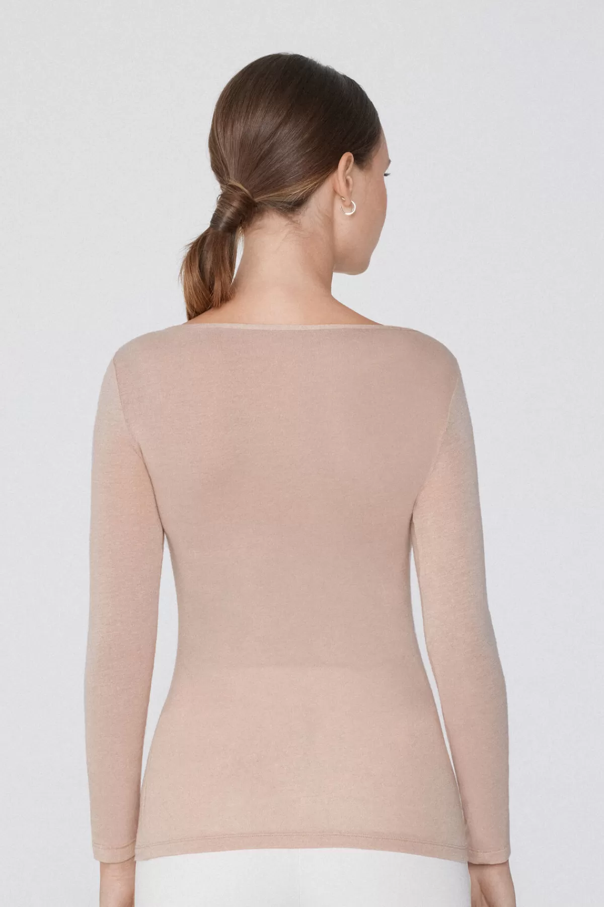 Maglieria Donna con Scollo a Barchetta - Fibre Naturali Misto Lana Pregiata | Tezenis Collection