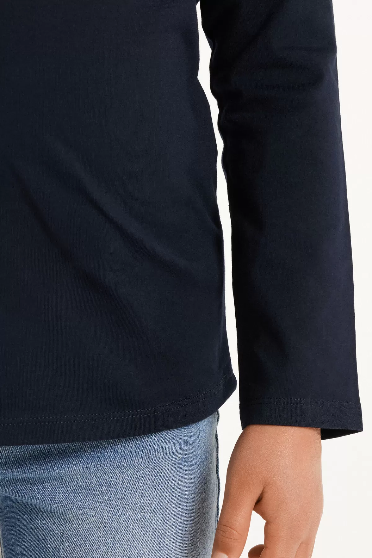 Tezenis Maglia in Puro Cotone per Bambini, Maniche Lunghe Unisex, Comoda e Morbida