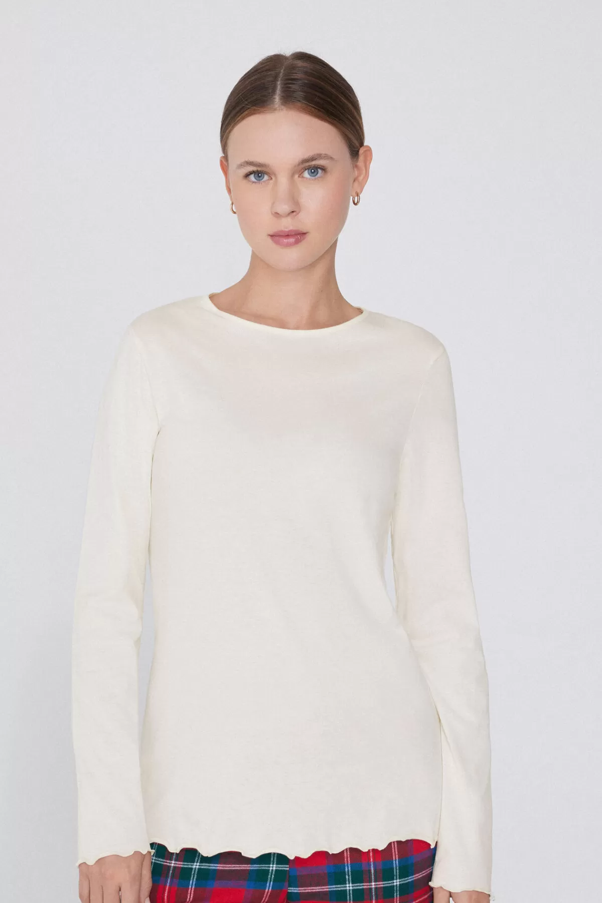 Tezenis Maglione Donna in Cotone con Maniche Lunghe - Punto Bambola Morbido per un Abbraccio Confortevole