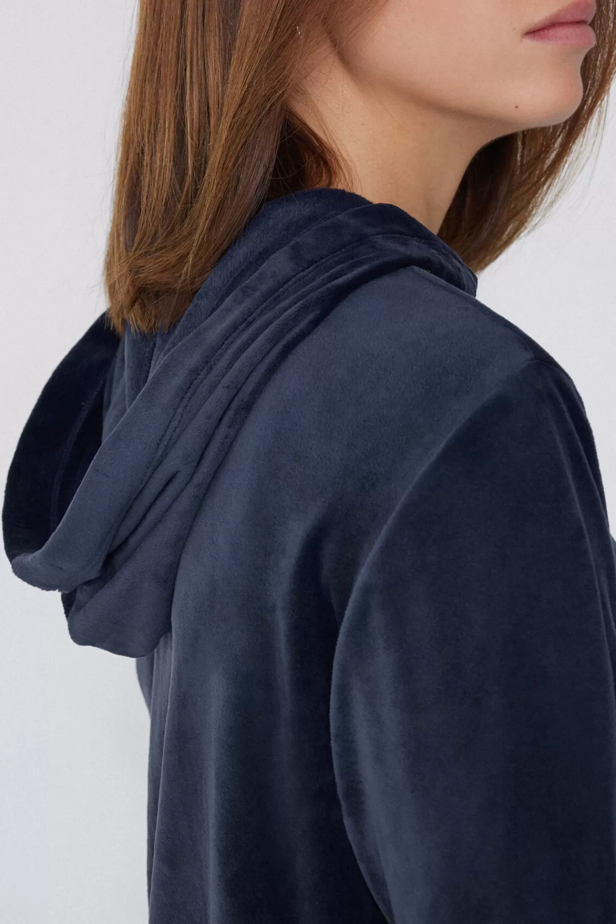 Felpa con Zip Donna Tezenis - Cappuccio Morbido a Manica Lunga, Interno in Pile Vellutato per Massimo Comfort