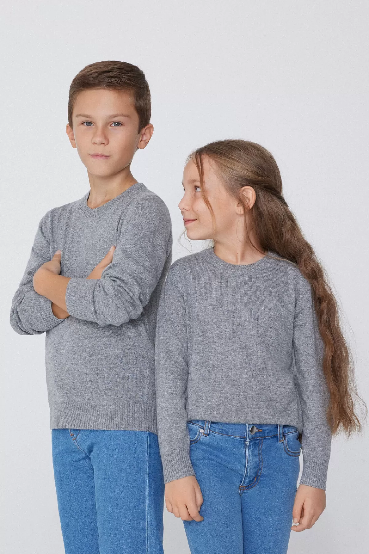 Morbido Maglione Invernale con Lana per Bambini - Modello Unisex Tezenis
