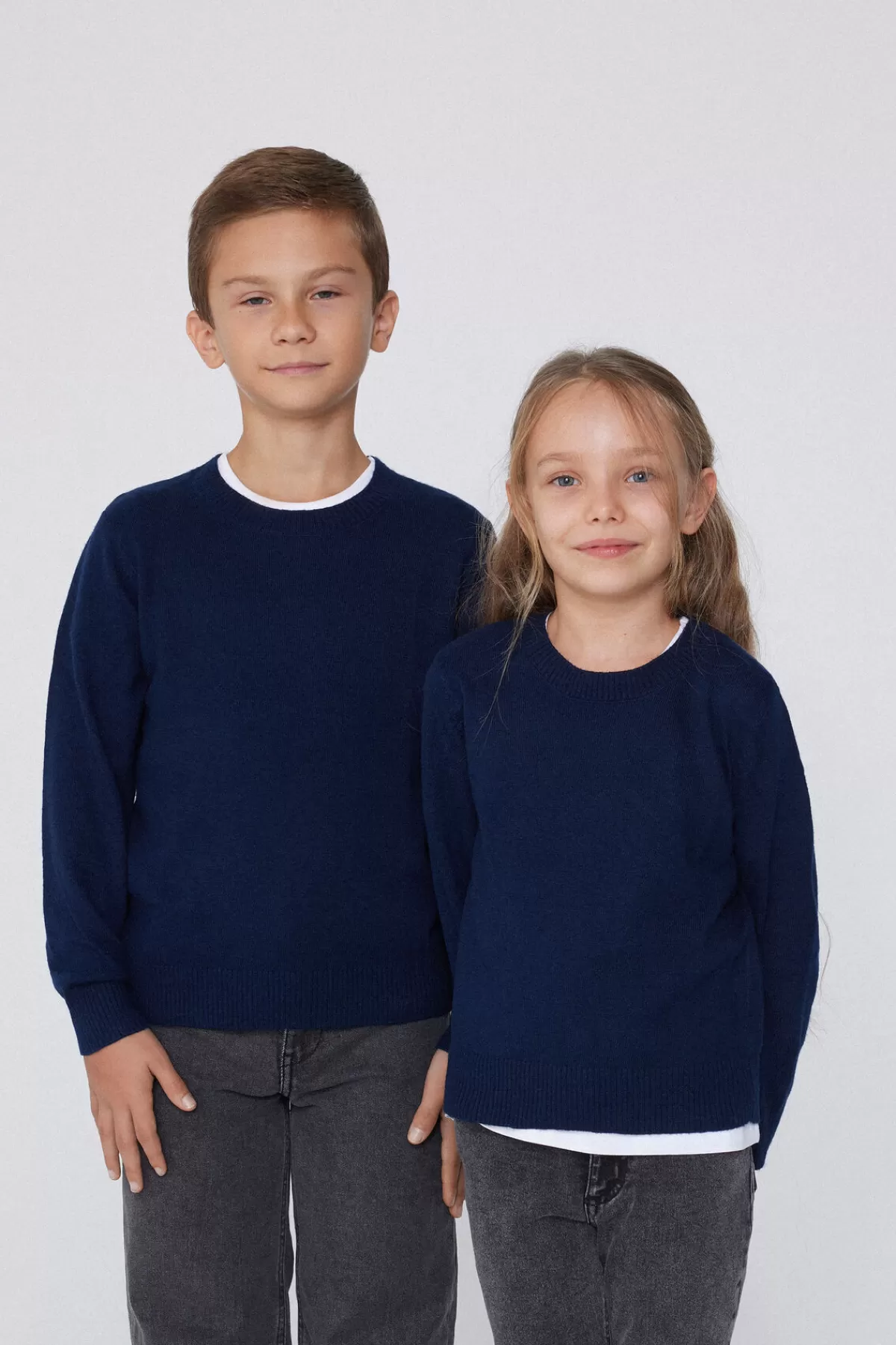 Maglione Girocollo Unisex per Neonati e Bambini - Lana Morbida Tezenis