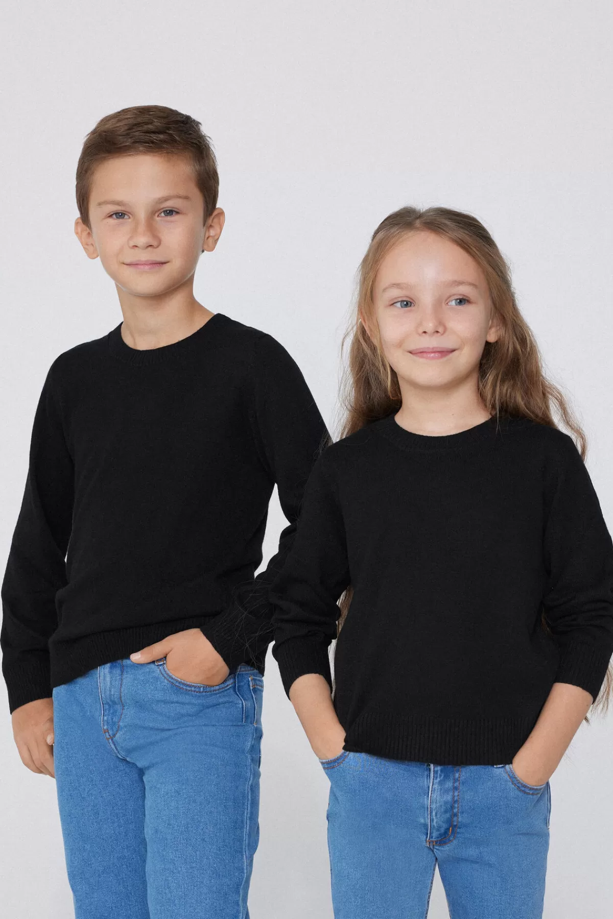Maglione Girocollo in Morbida Lana per Bambini e Bambine - Moda Calda Tezenis Collection