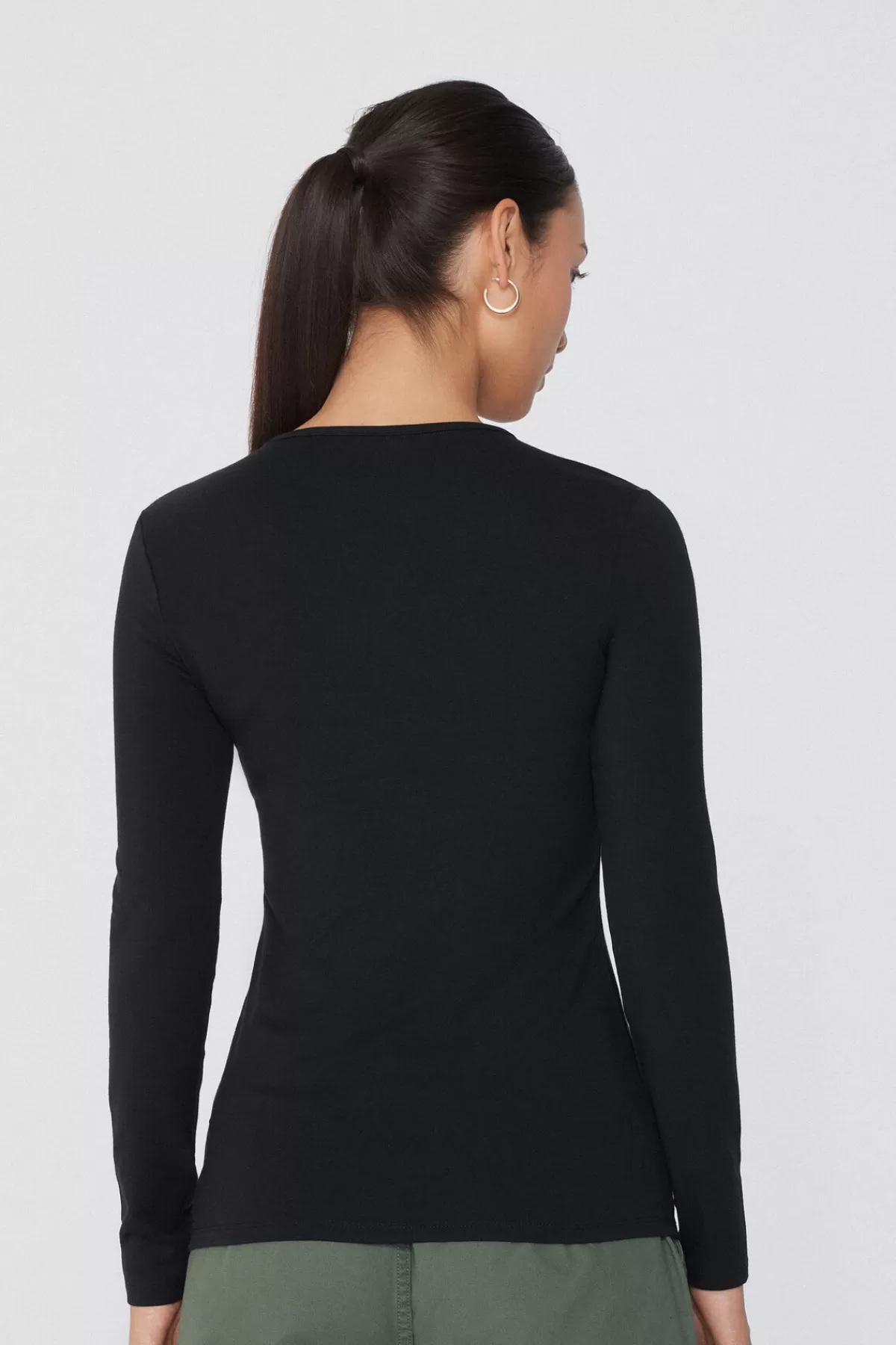 Maglia Termica Tezenis Donna con Collo Alto - Tessuto Misto Cotone e Modal per Inverno Morbido