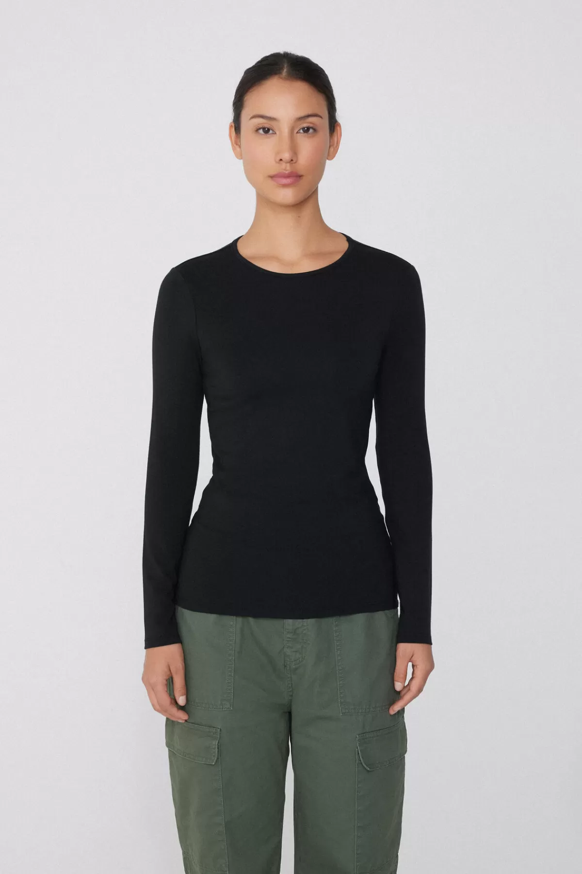 Maglia Termica Tezenis Donna con Collo Alto - Tessuto Misto Cotone e Modal per Inverno Morbido