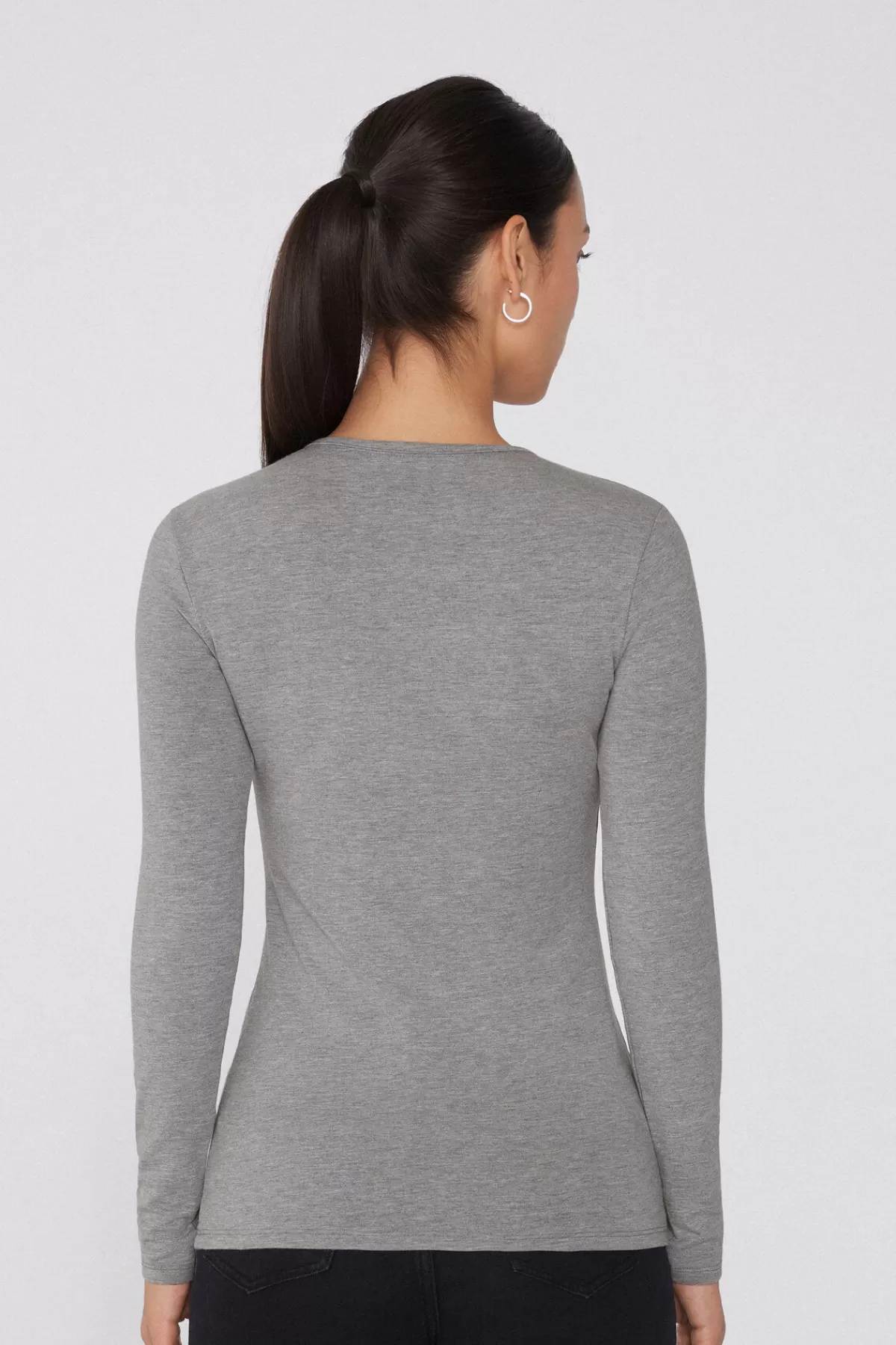 Maglia Termica Donna in Cotone Modal - Canotta Lunga Morbida con Conforto Invernale Tezenis