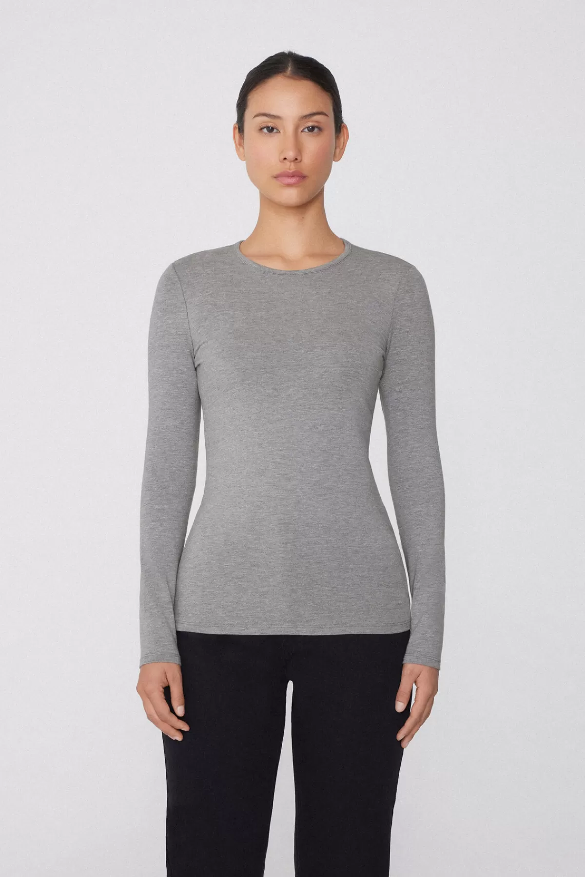 Maglia Termica Donna in Cotone Modal - Canotta Lunga Morbida con Conforto Invernale Tezenis