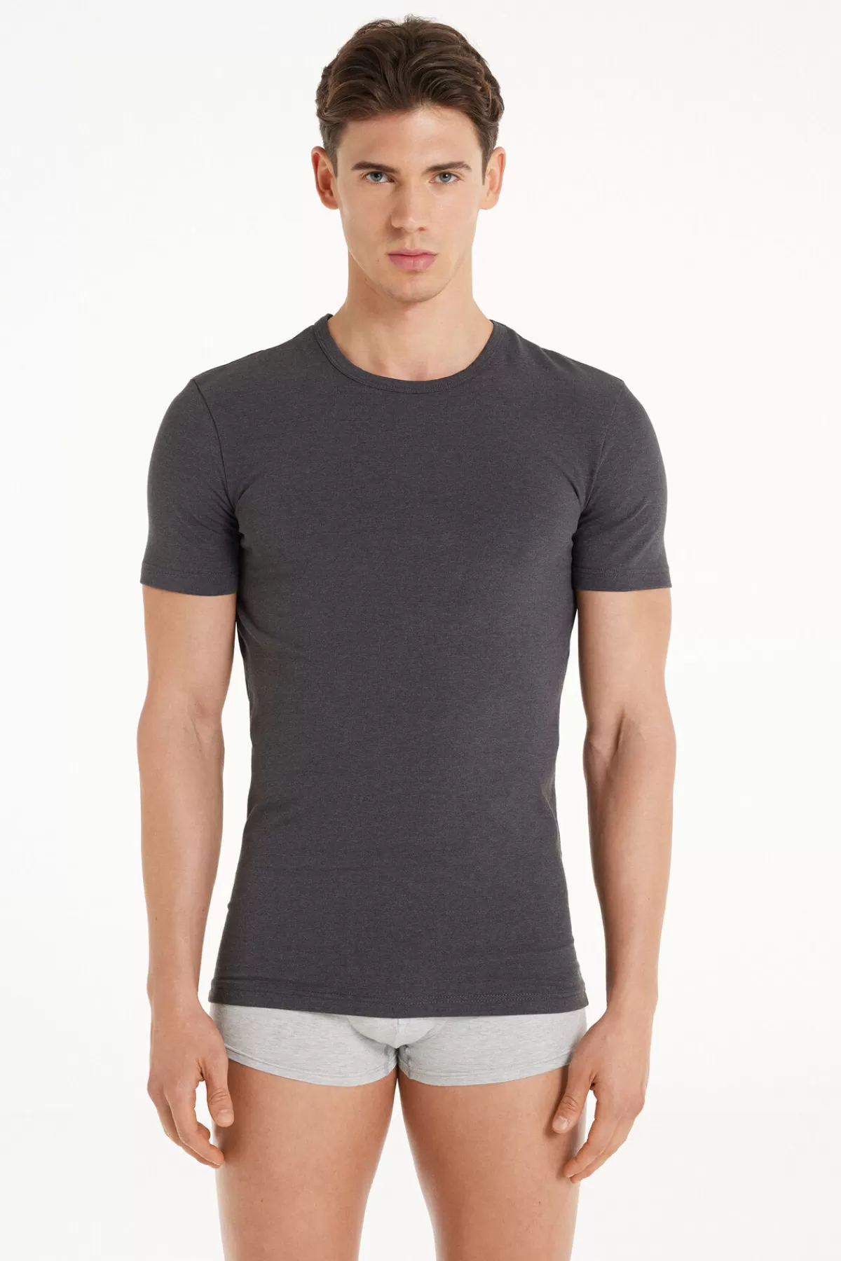 Tezenis Maglia Termica Uomo in Tessuto di Cotone Confortevole