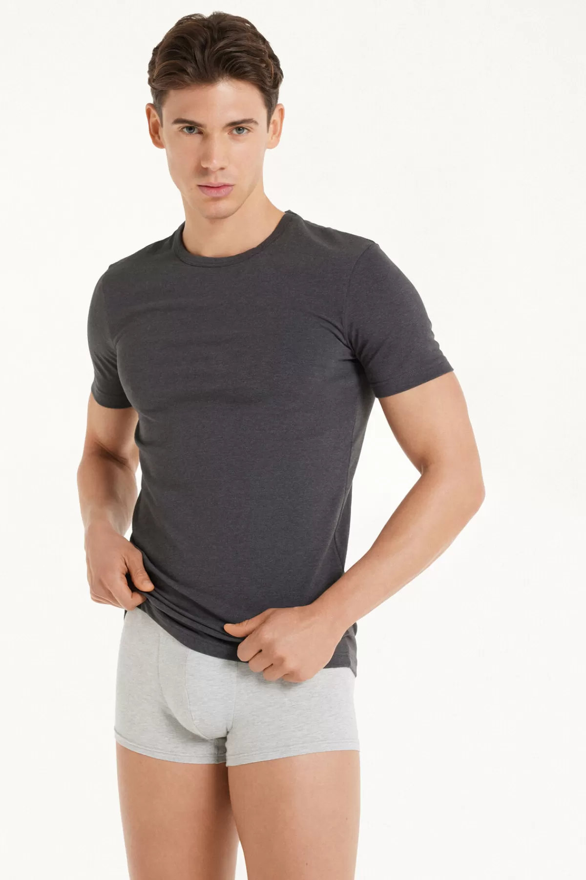 Tezenis Maglia Termica Uomo in Tessuto di Cotone Confortevole