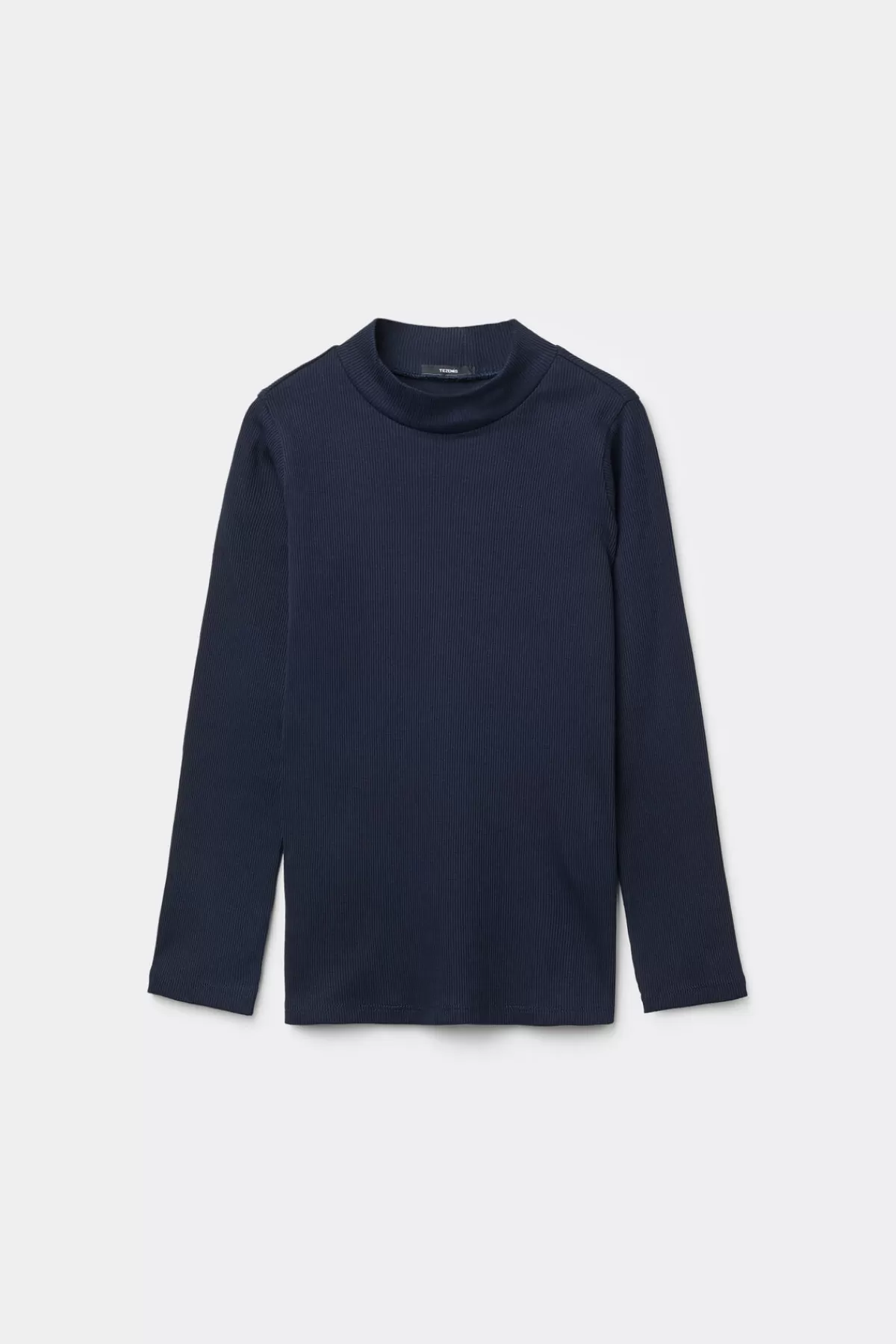 Tezenis Maglione Unisex per Bambini - Maniche Lunghe con Scollo Rotondo e Dettaglio a Righe, Morbido e Confortevole