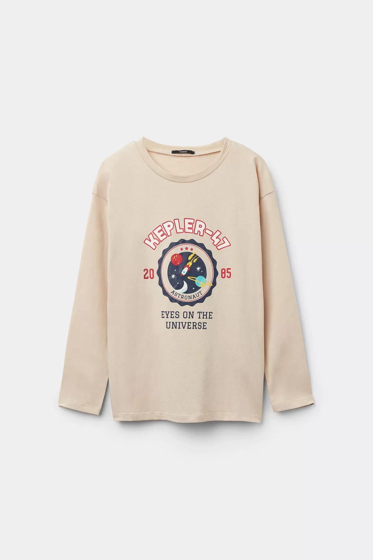 Maglione Bambino Tezenis in Puro Cotone - Stampa Unica con Maniche Lunghe, Ideale per Stagioni Fresche