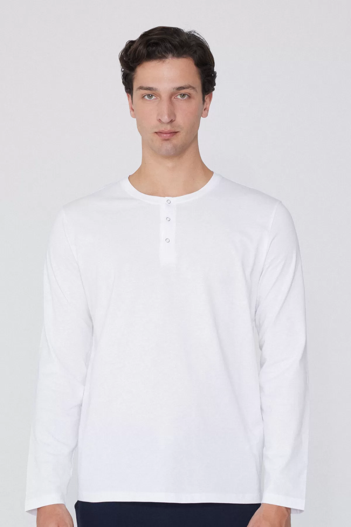 Maglione Uomo Tezenis in Cotone Morbido con Maniche Lunghe - Modello Serafino