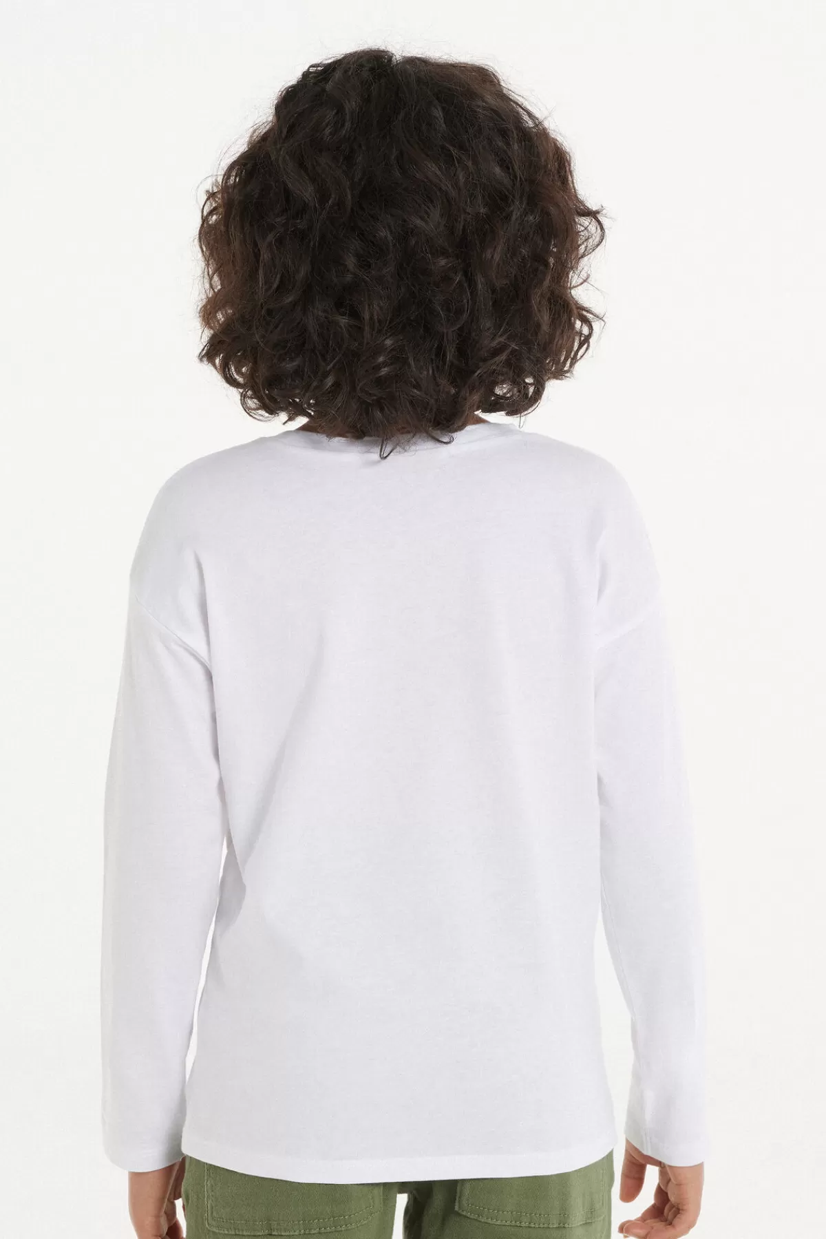 Maglia Lunga in Cotone Girocollo Tezenis per Bambini - Morbida e Confortevole per Tutto il Giorno