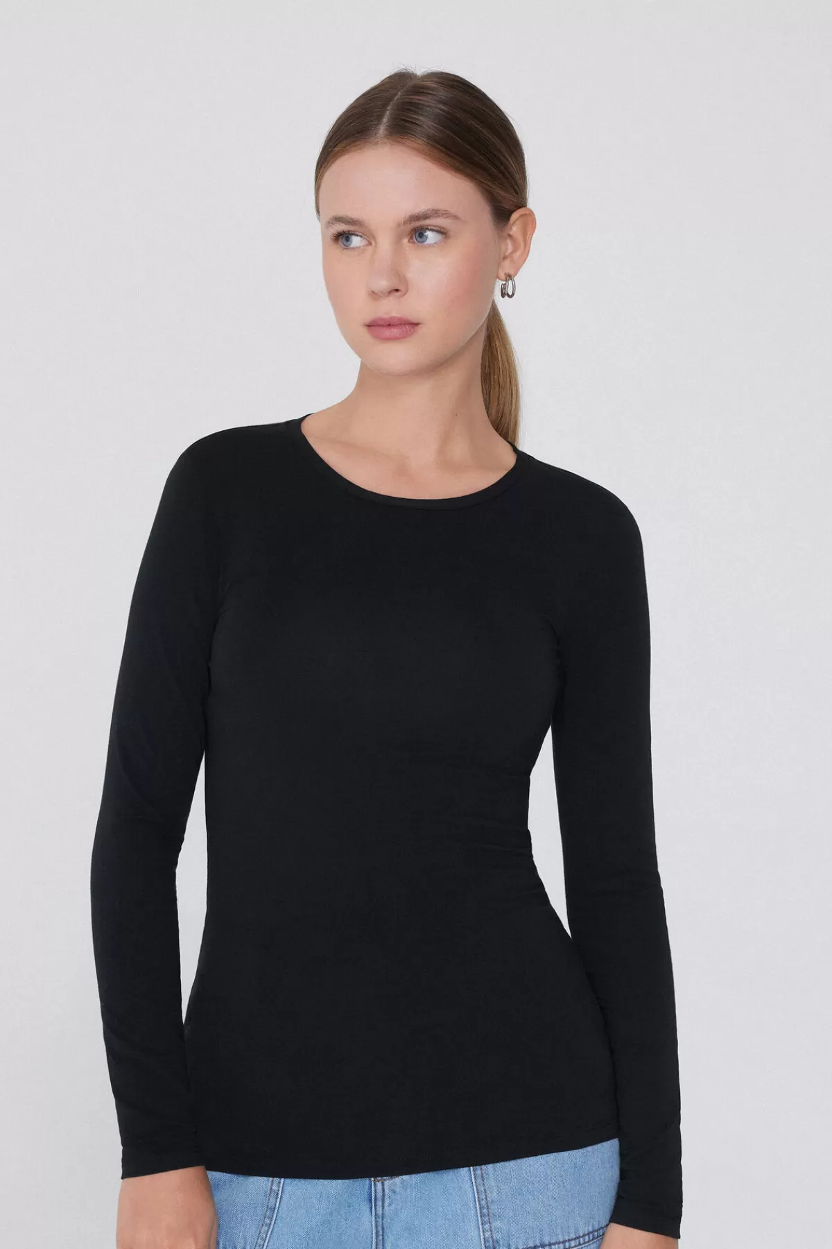 Maglieria Donna Tezenis con Girocollo - Cotone Elasticizzato Morbido per Autunno/Inverno