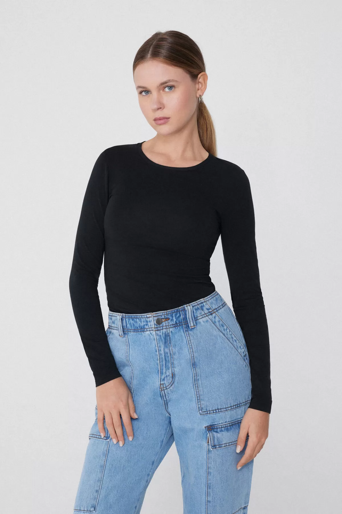 Maglieria Donna Tezenis con Girocollo - Cotone Elasticizzato Morbido per Autunno/Inverno