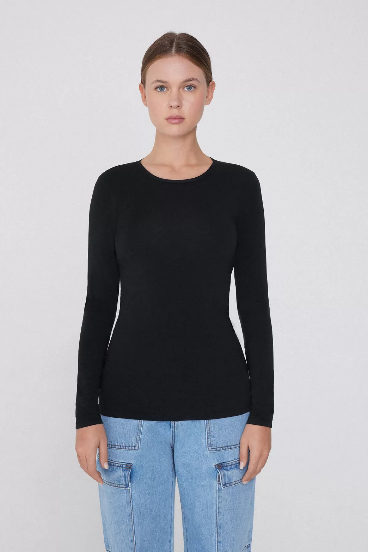 Maglieria Donna Tezenis con Girocollo - Cotone Elasticizzato Morbido per Autunno/Inverno
